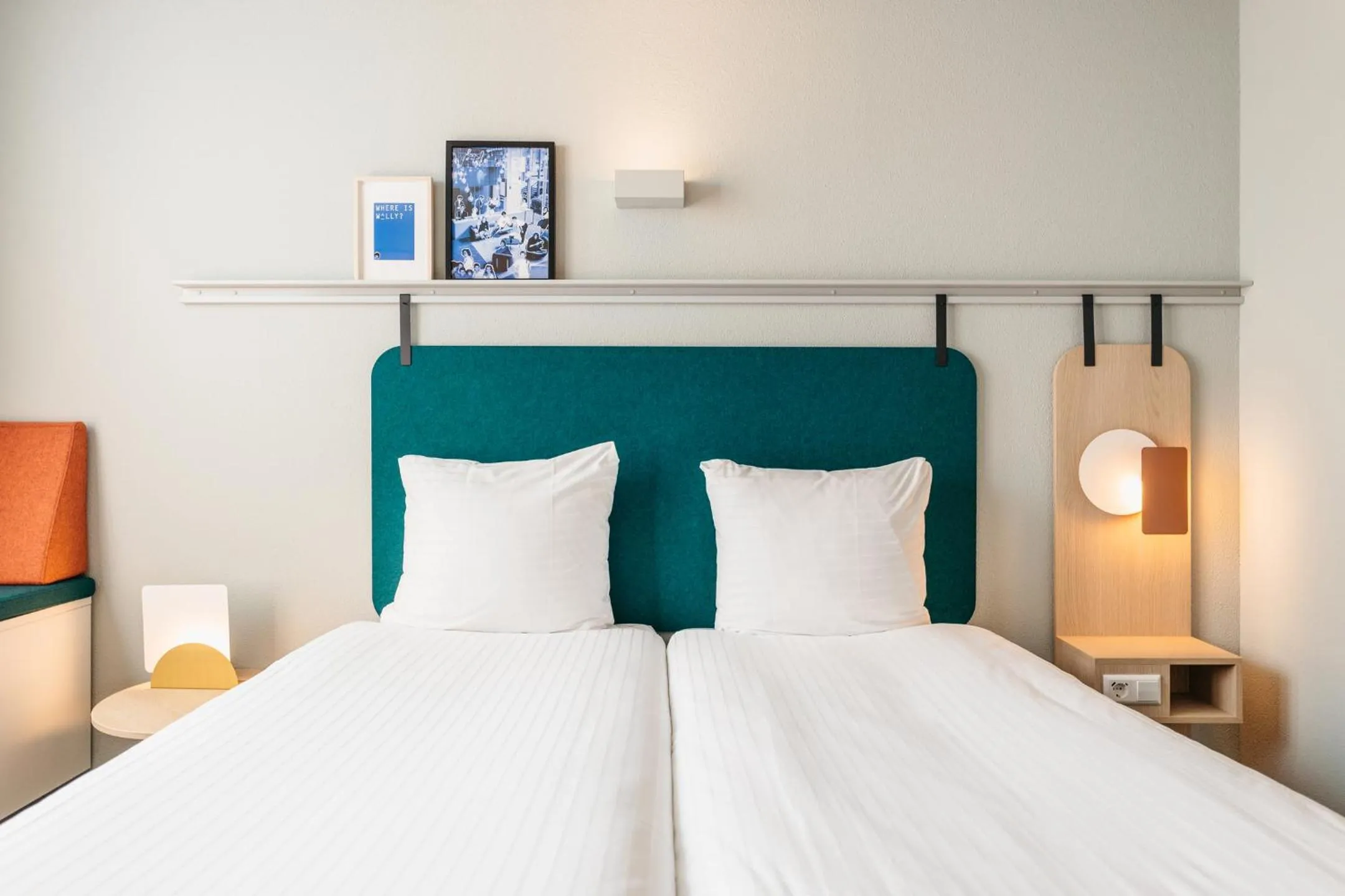 Bed in Hotel Casa Amsterdam