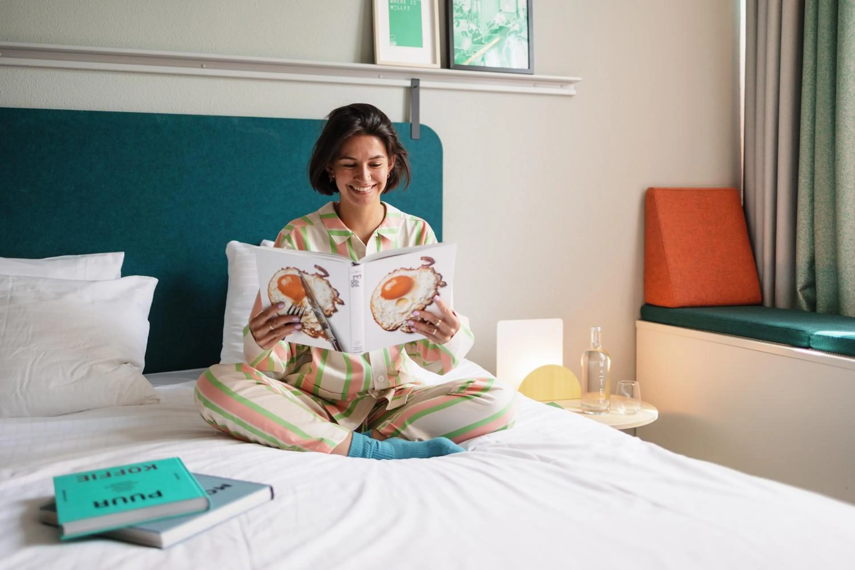 Bed in Hotel Casa Amsterdam