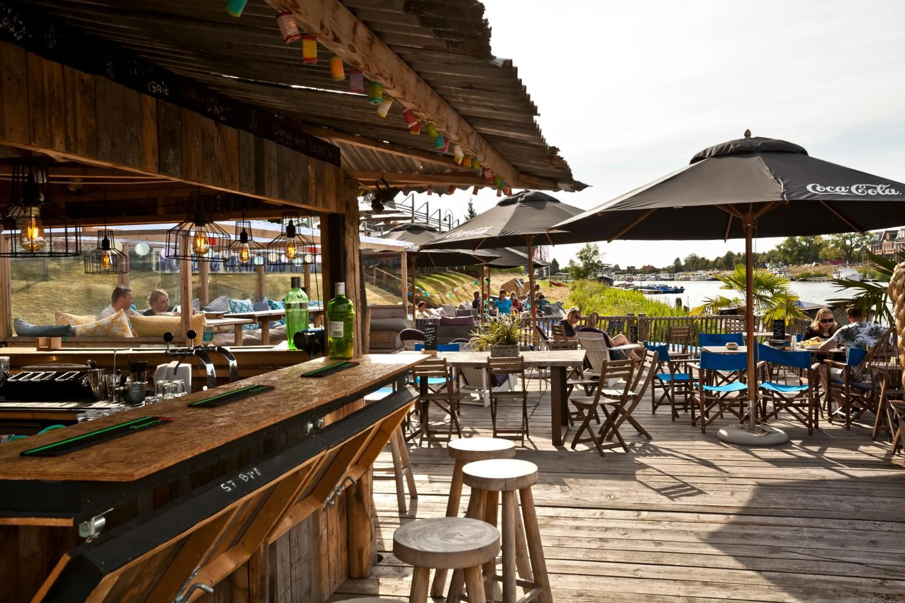 Beach in De Zon Hotel & Restaurant by Flow