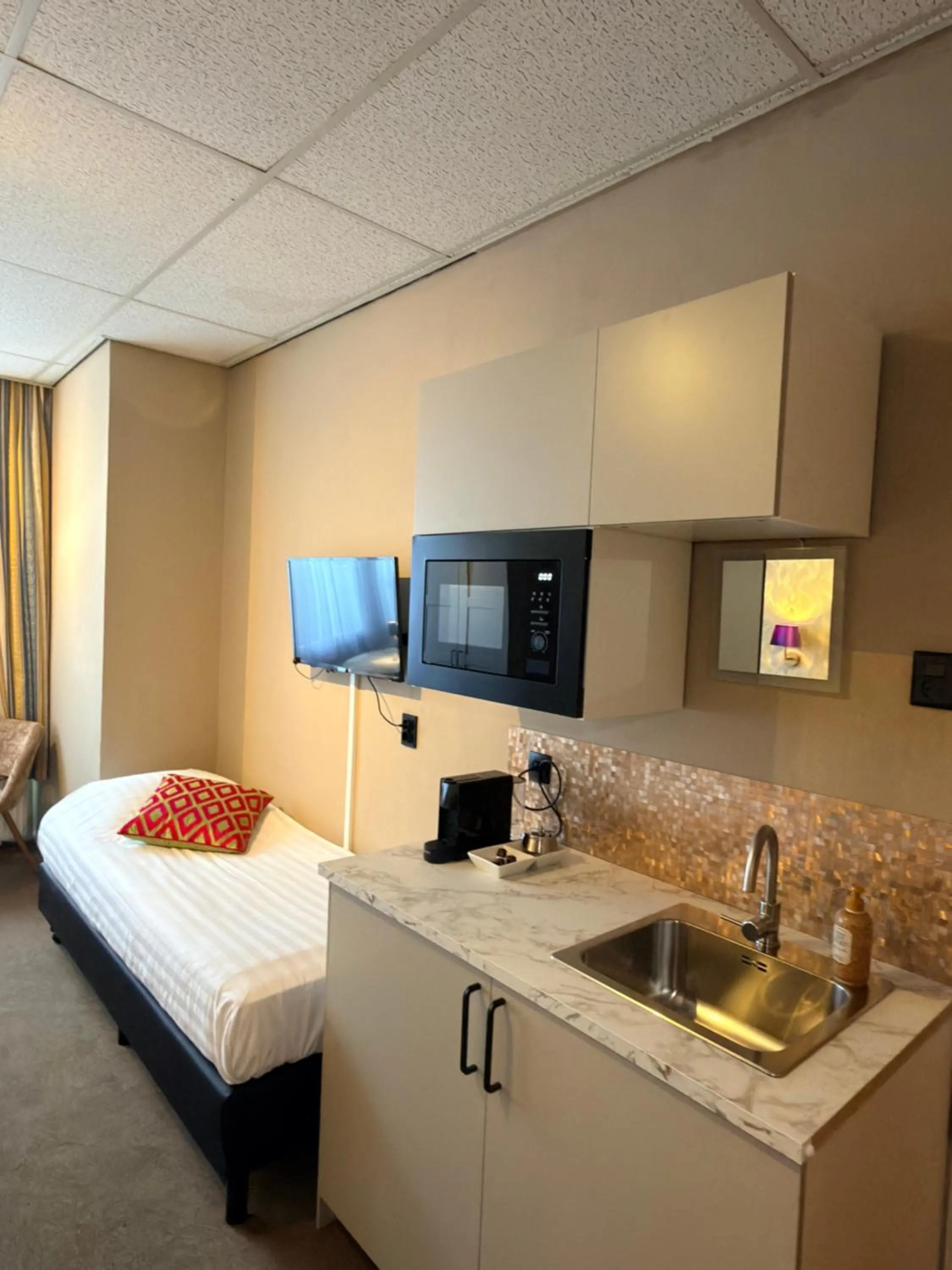 Bed in Hotel De Stern