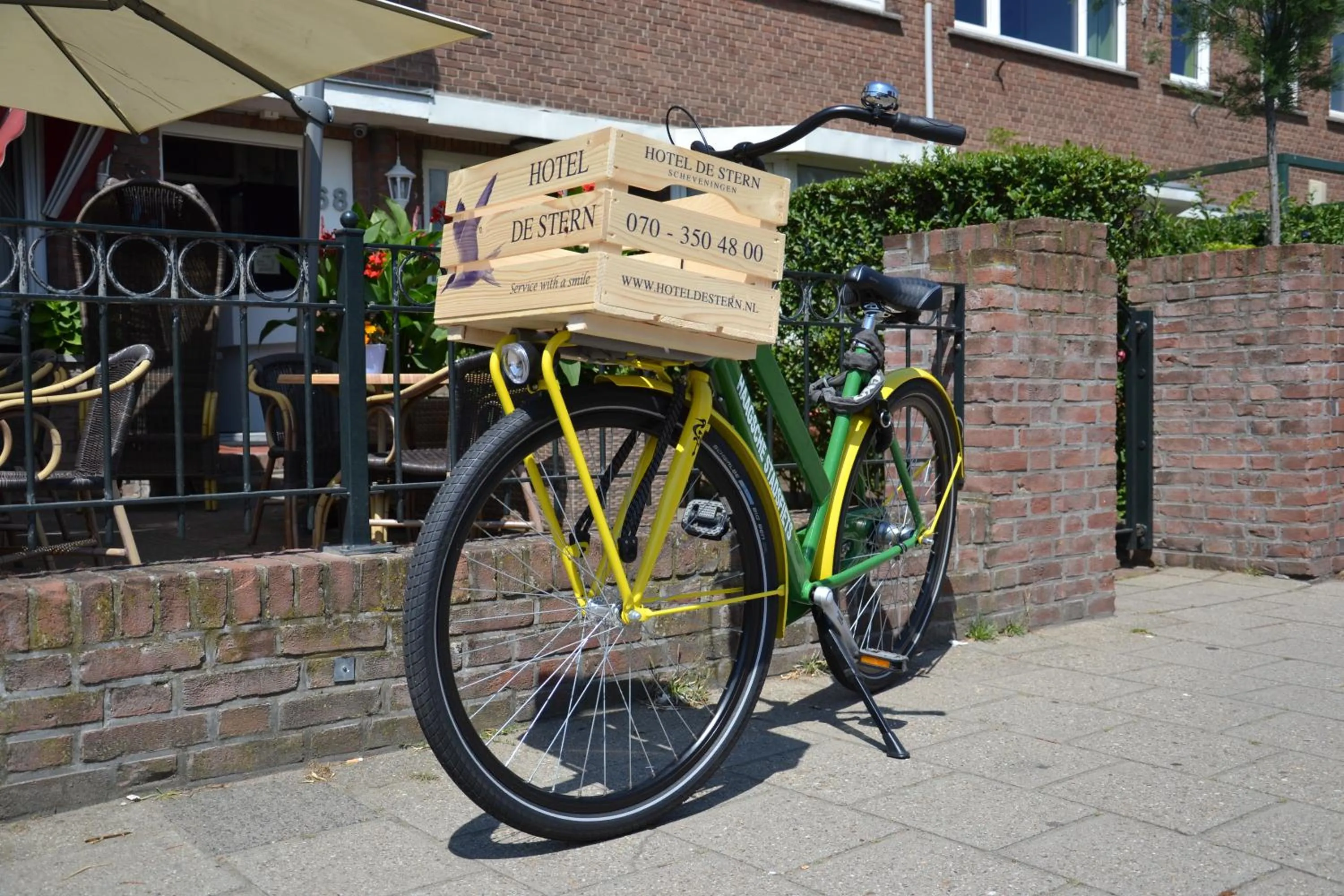 Cycling in Hotel De Stern