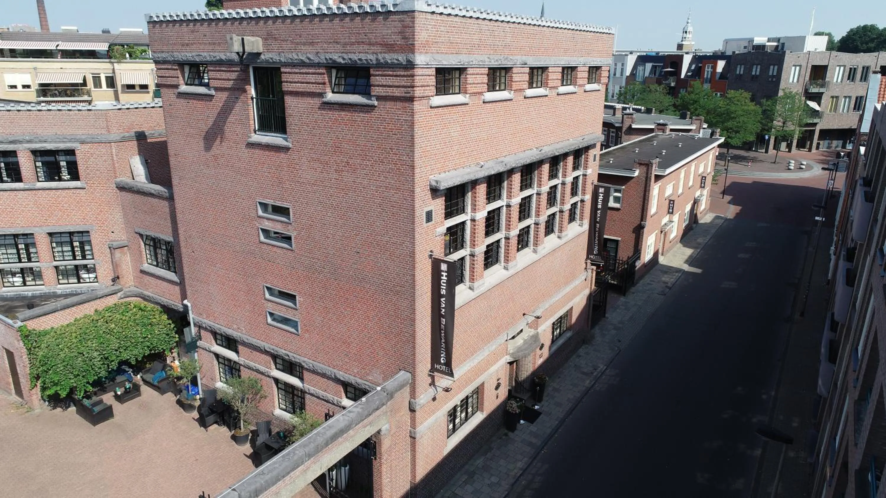 Bird's eye view in Hotel Huis van Bewaring - Bijzonder boutique hotel in historisch pand