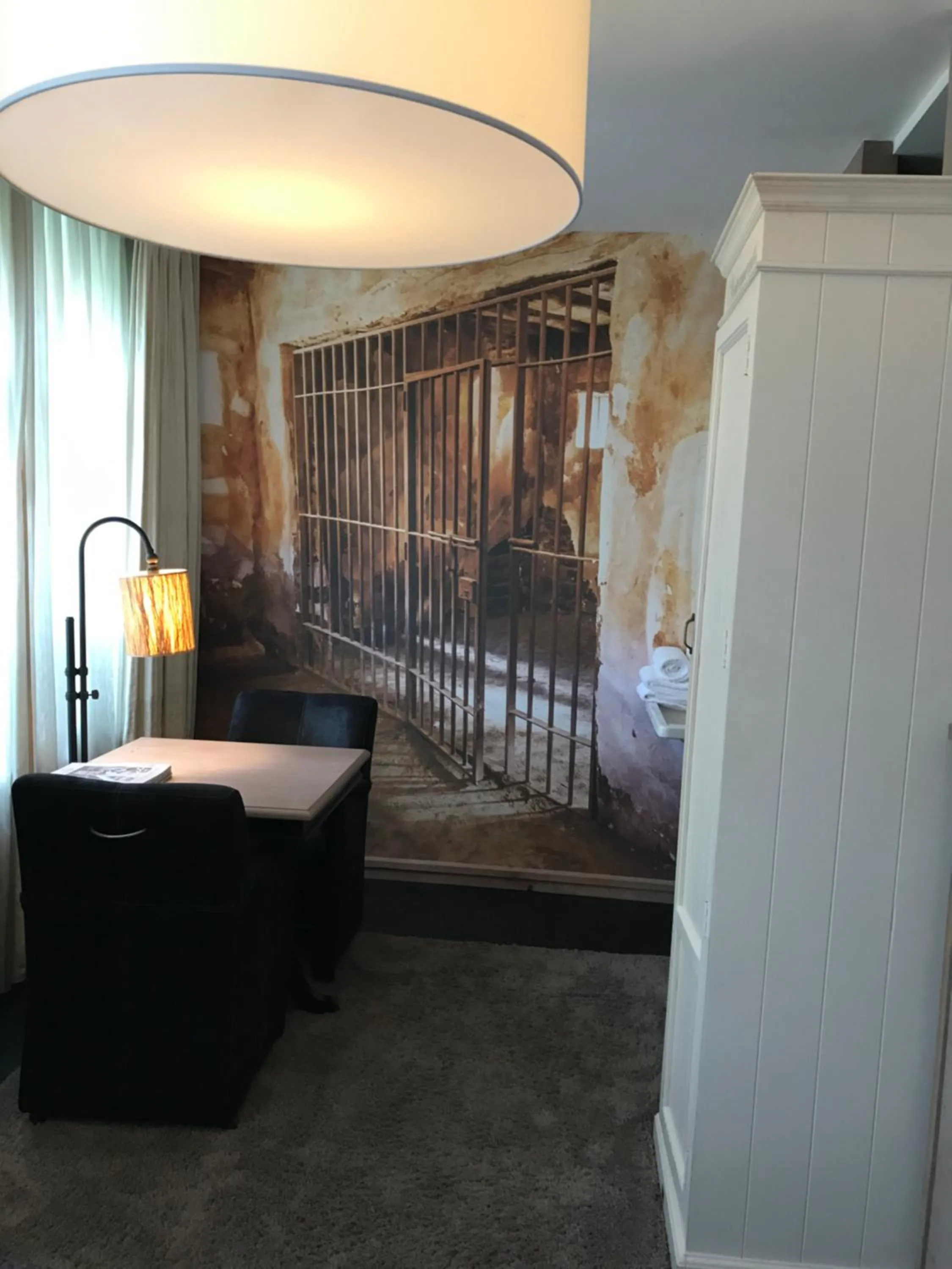 Decorative detail, Bed in Hotel Huis van Bewaring - Bijzonder boutique hotel in historisch pand