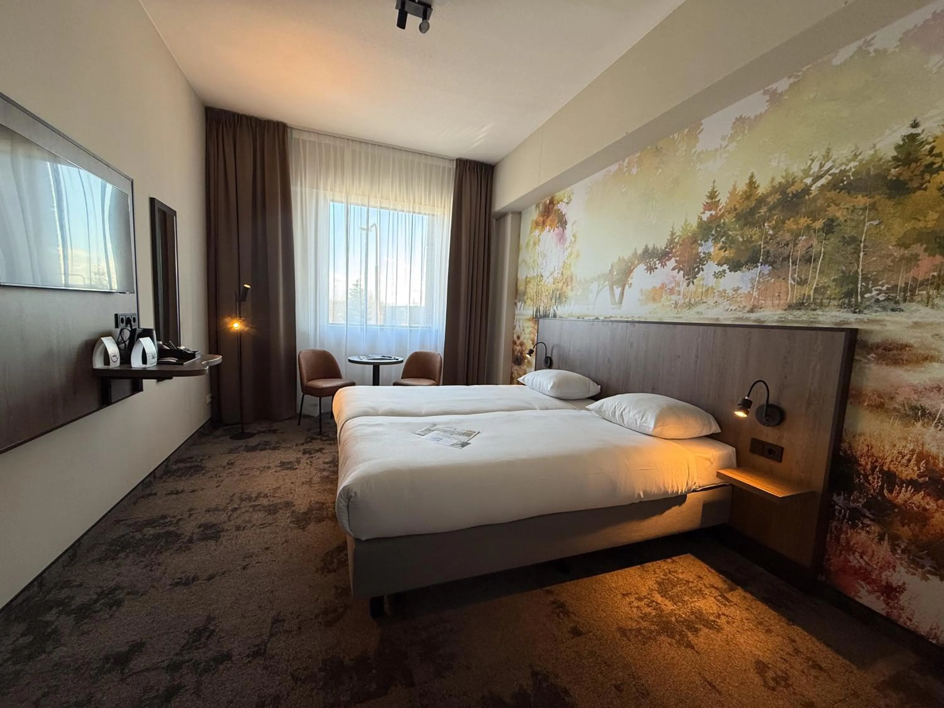 Photo of the whole room, Bed in Fletcher Hotel-Restaurant Parkstad- Zuid Limburg