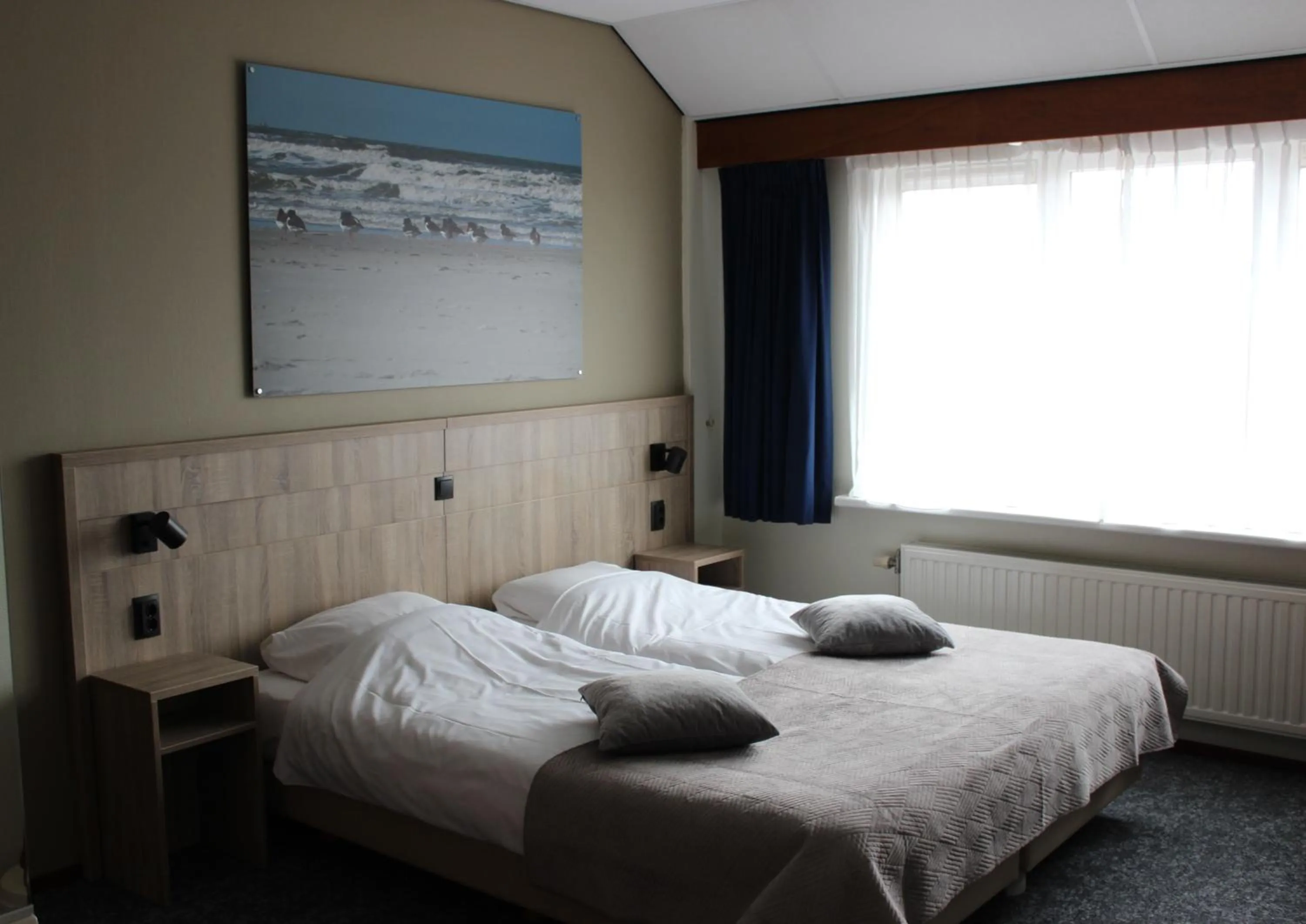 Bedroom, Bed in Hotel "De Klok"