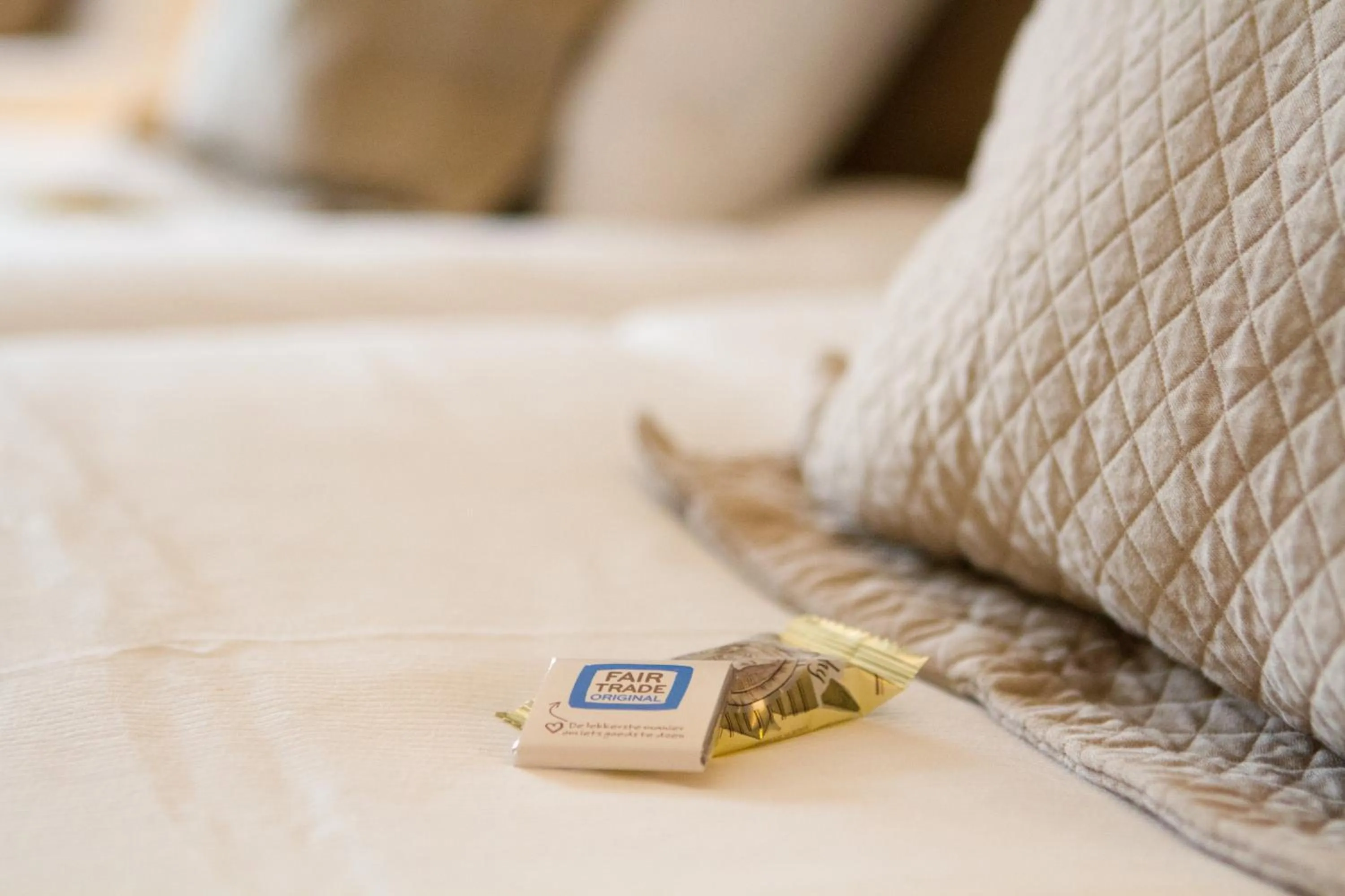 Decorative detail, Bed in Good Seasons Hotel Den Bosch