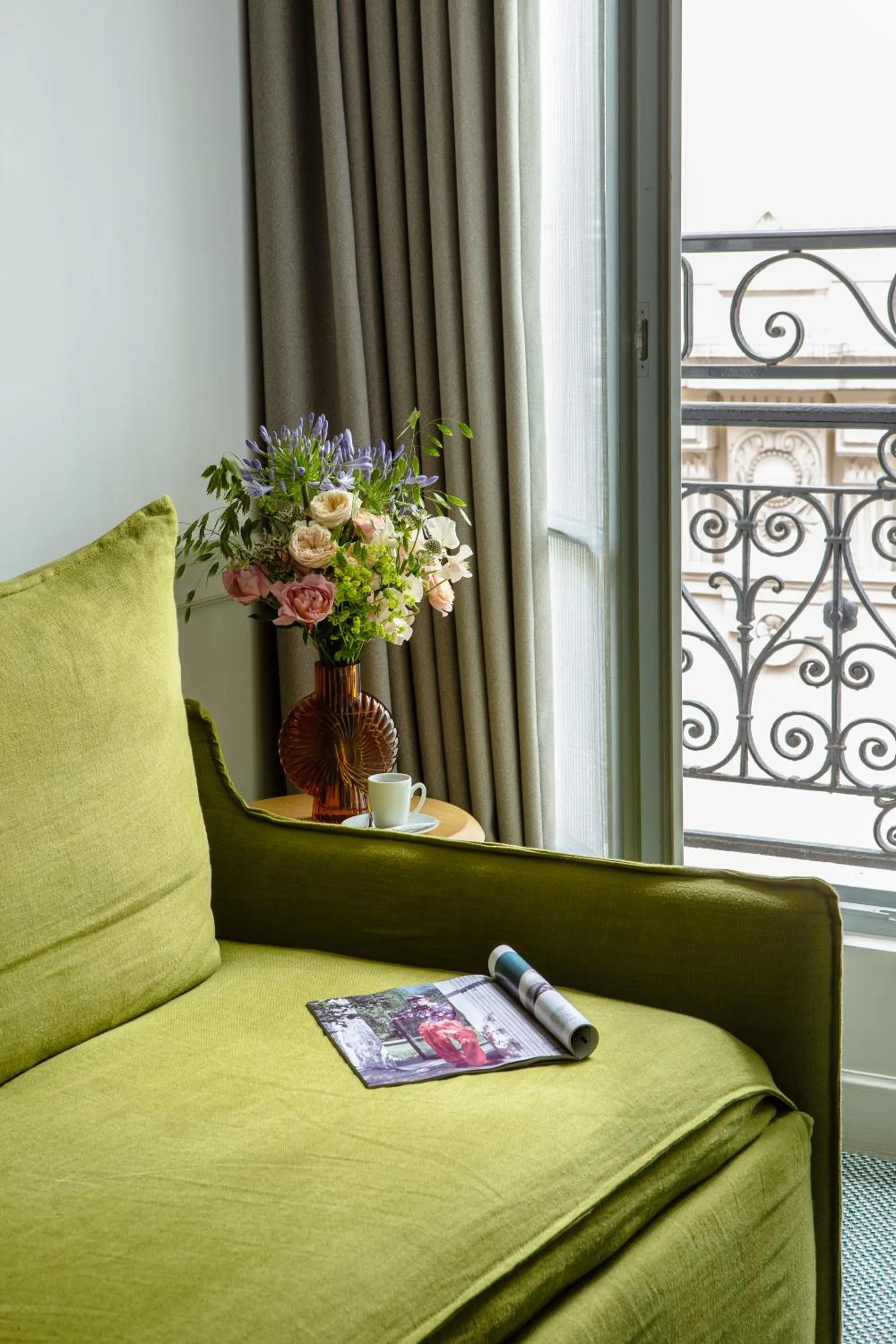 Decorative detail in Hôtel Adèle & Jules