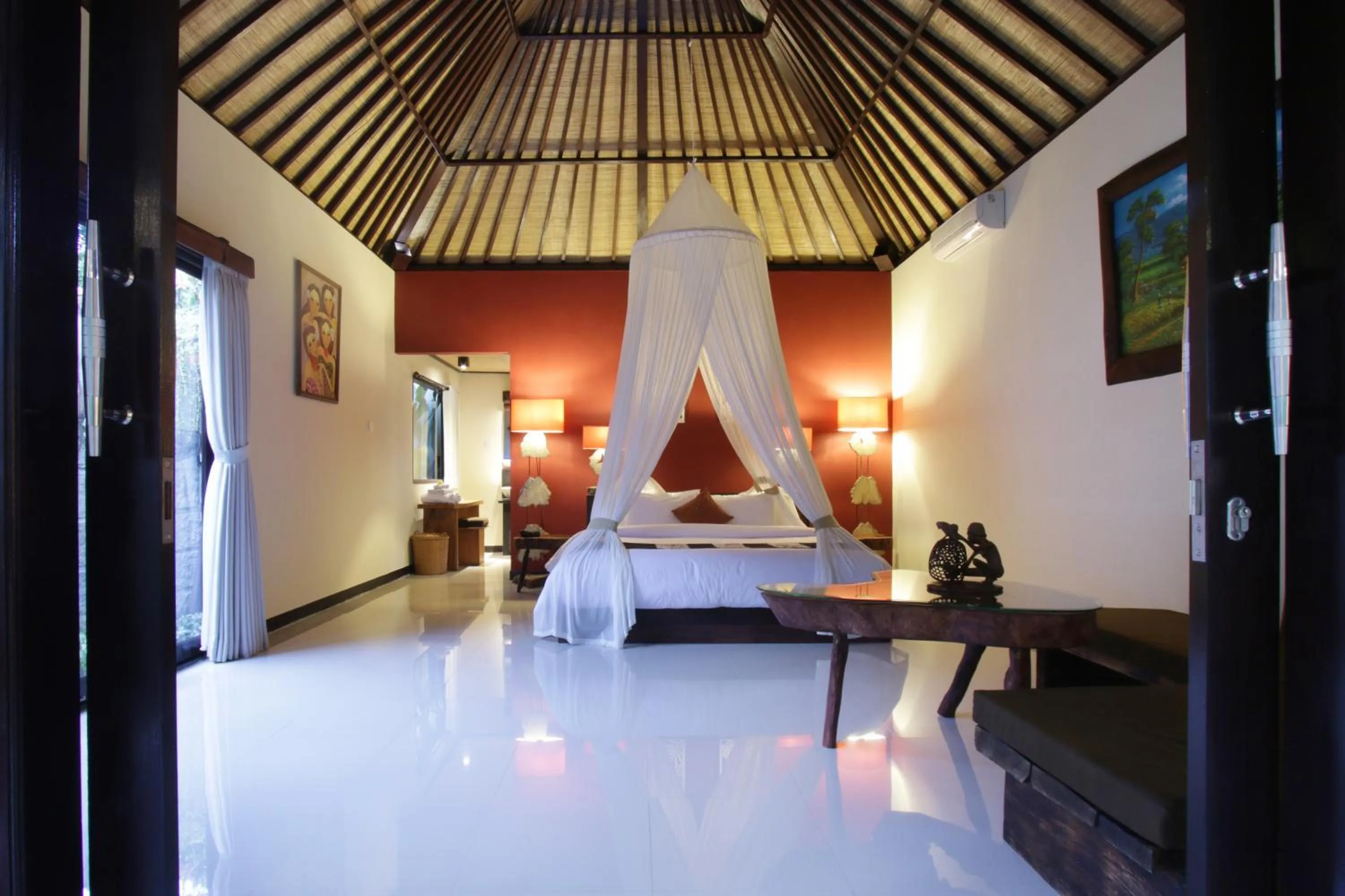 Bedroom, Bed in The Forest Villa Ubud