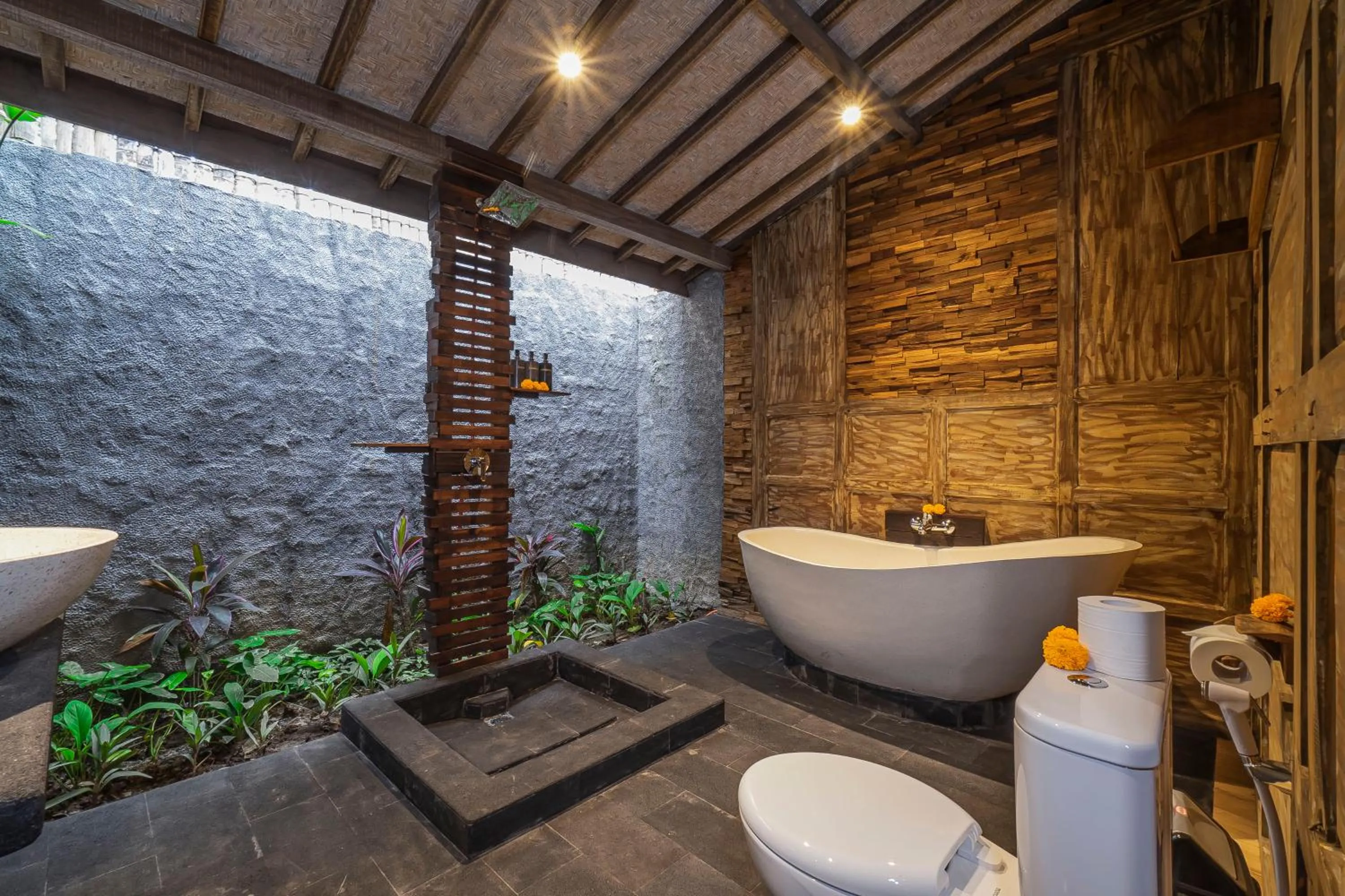Bathroom in The Forest Villa Ubud