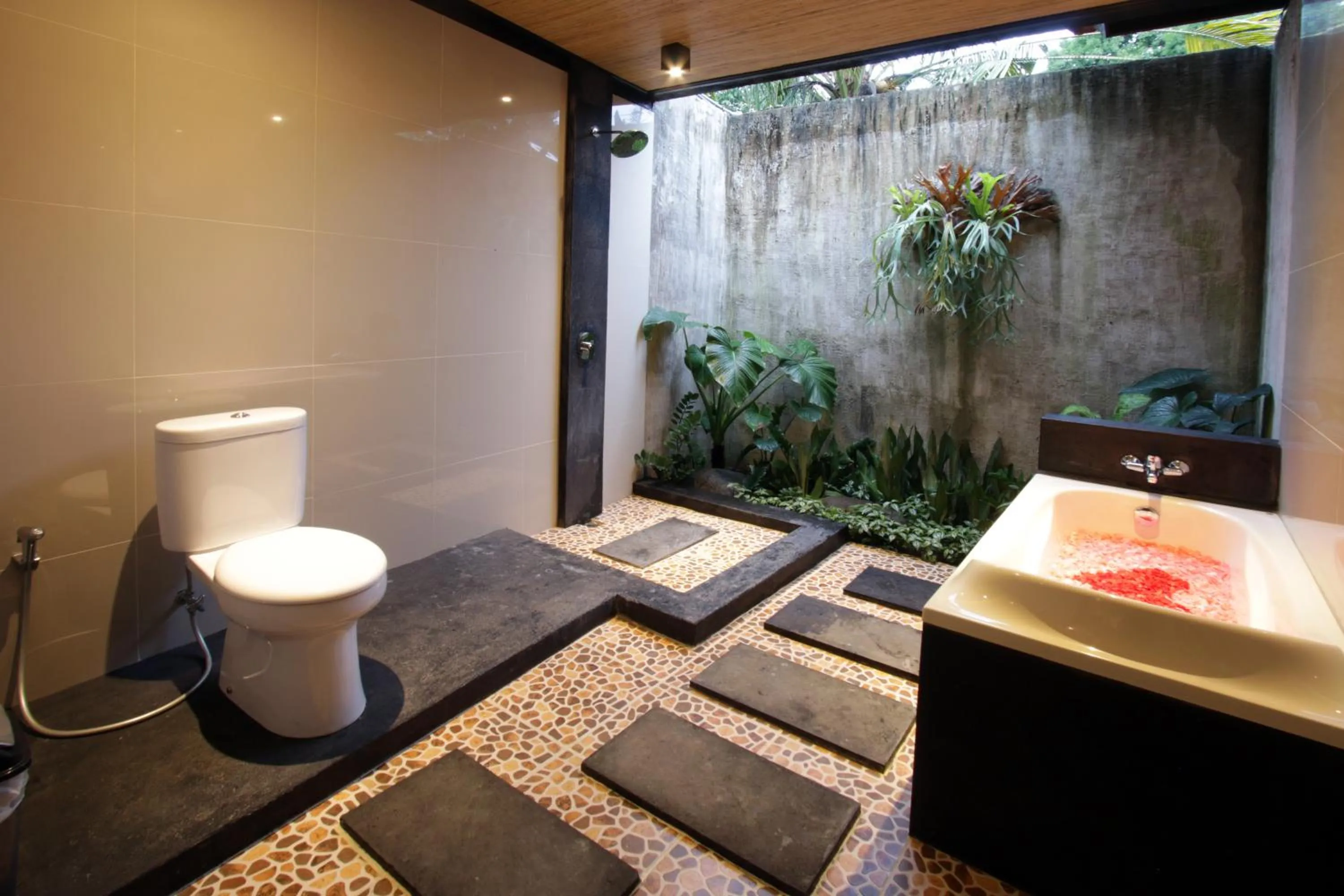 Bathroom in The Forest Villa Ubud