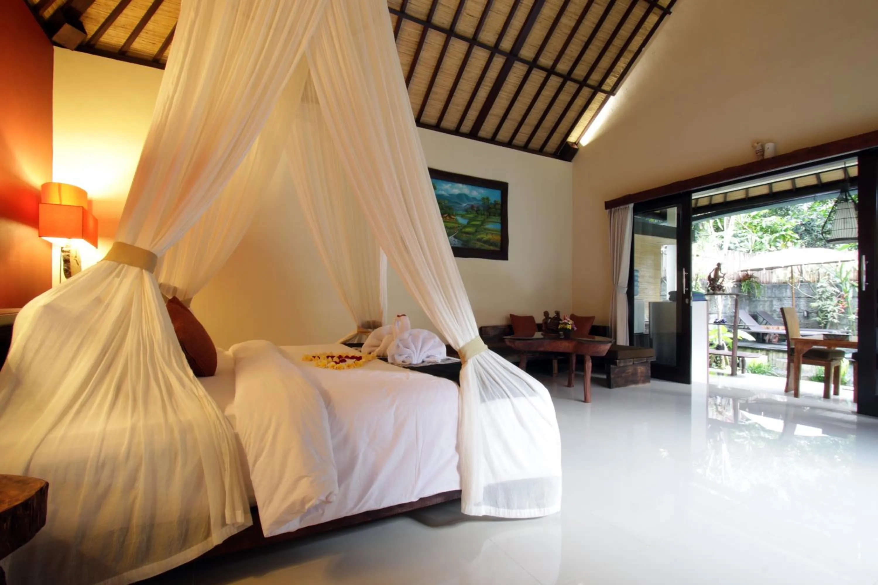 Bedroom, Bed in The Forest Villa Ubud