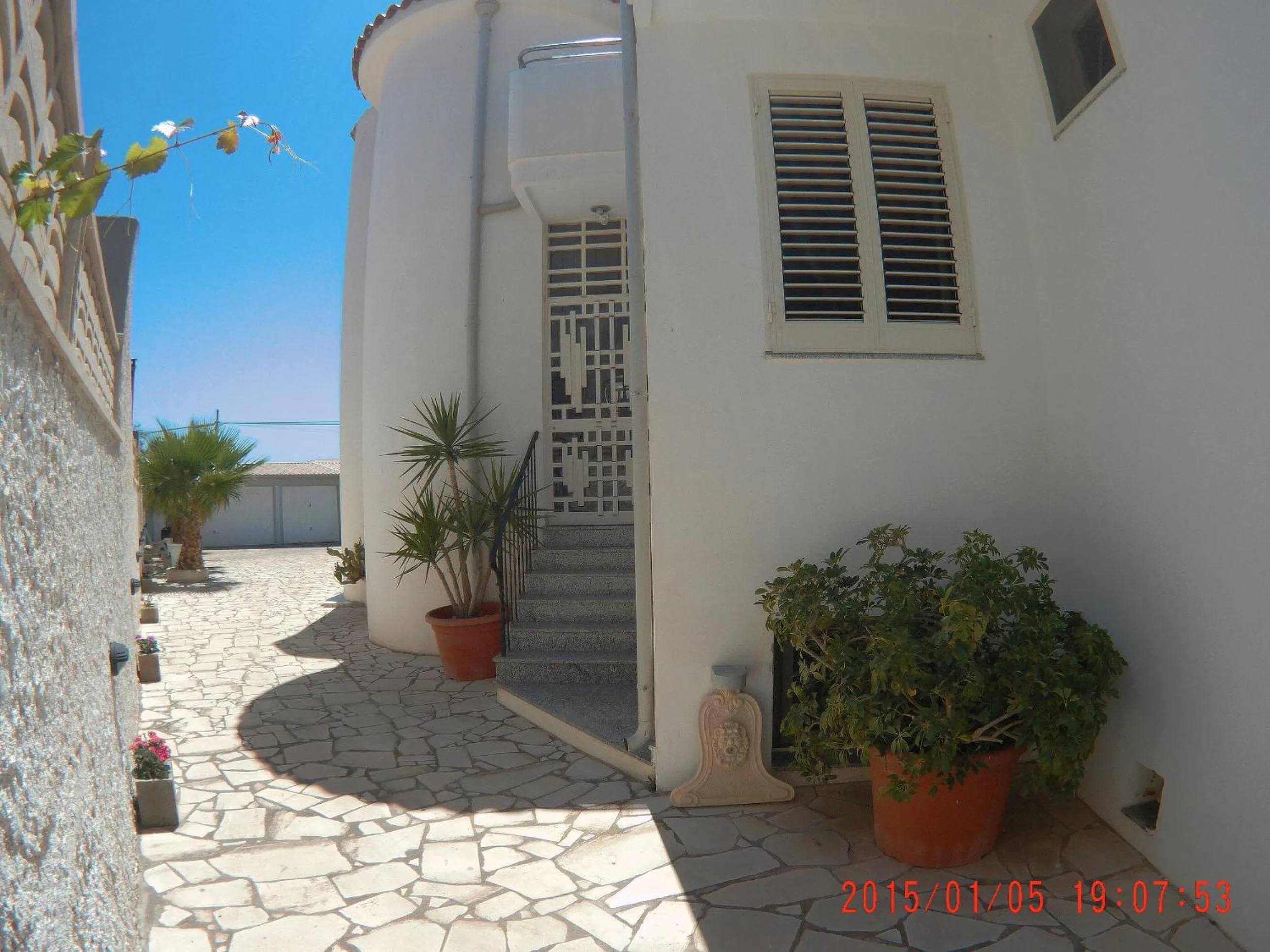 Facade/entrance in Villa Sissi