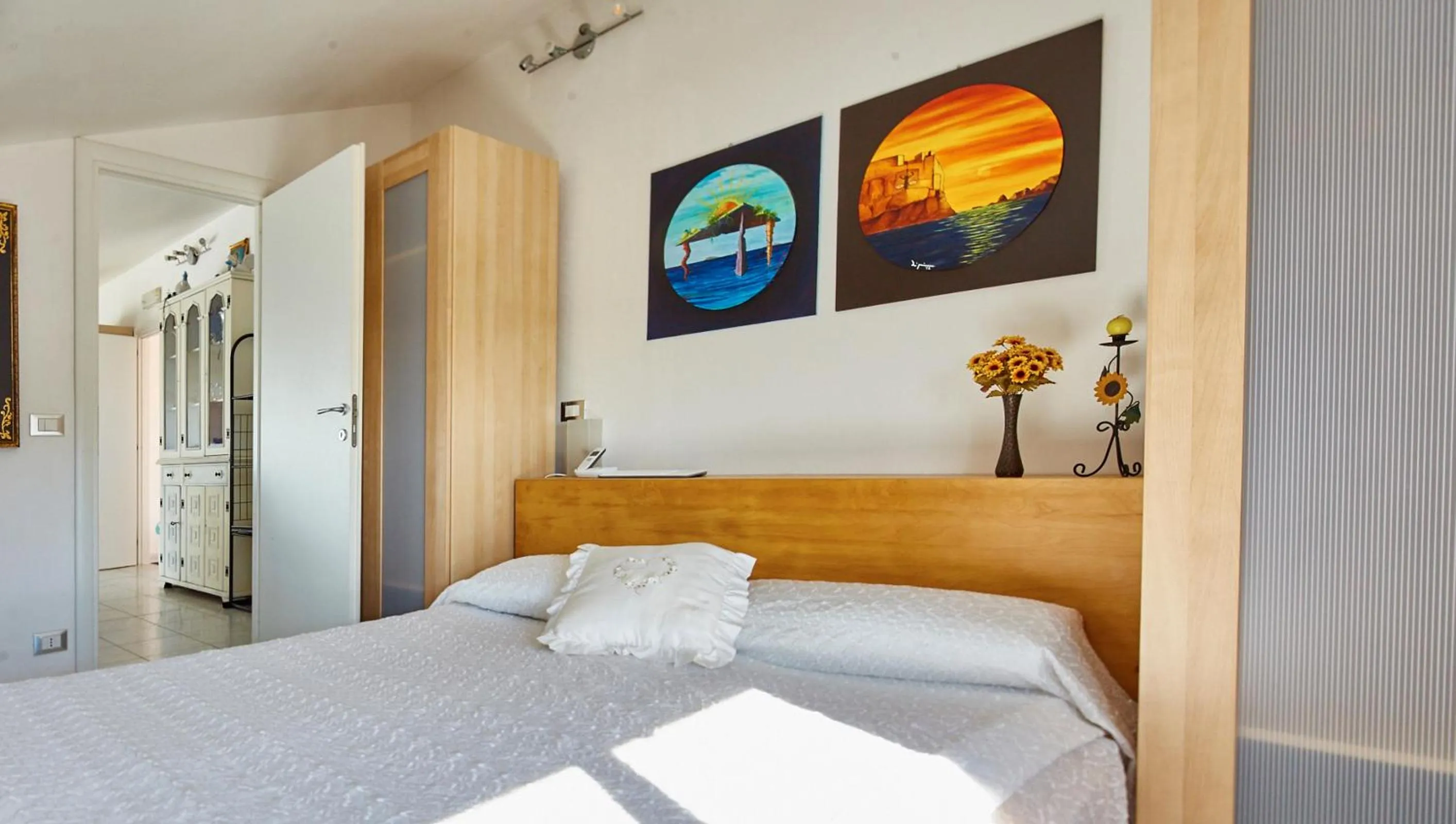 Bedroom, Bed in Villa Sissi