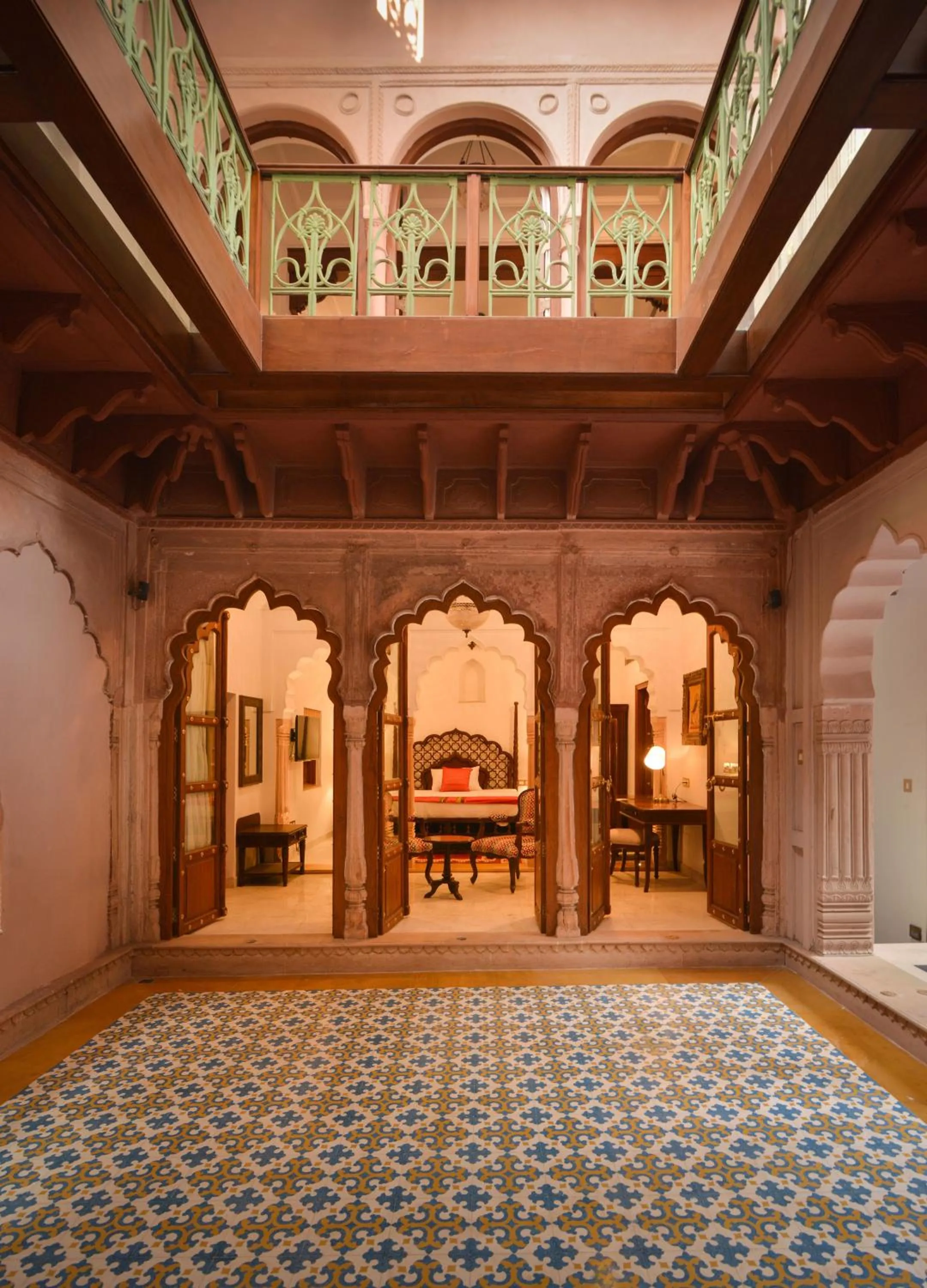 Other, Bed in Haveli Dharampura & Golden Haveli- UNESCO awarded Boutique Heritage Hotel