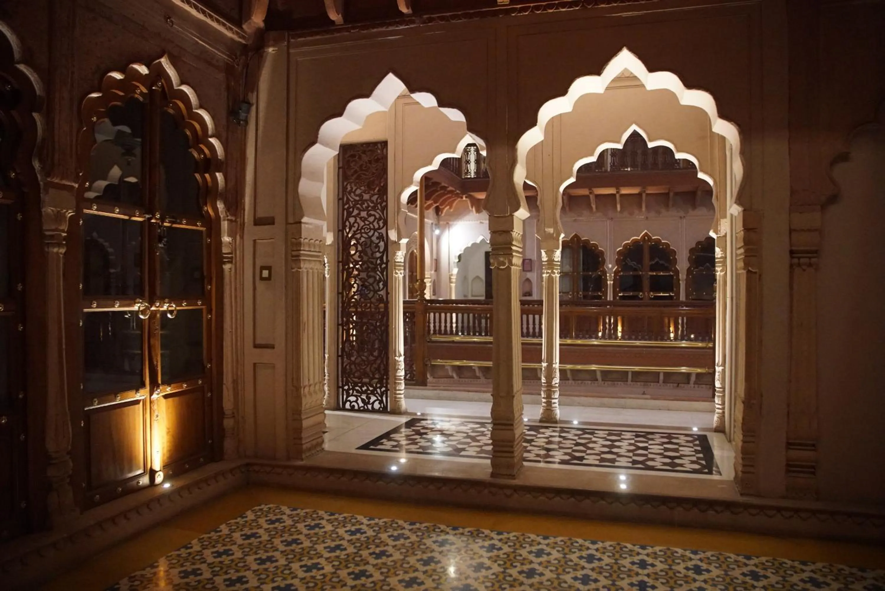 Lobby or reception in Haveli Dharampura & Golden Haveli- UNESCO awarded Boutique Heritage Hotel