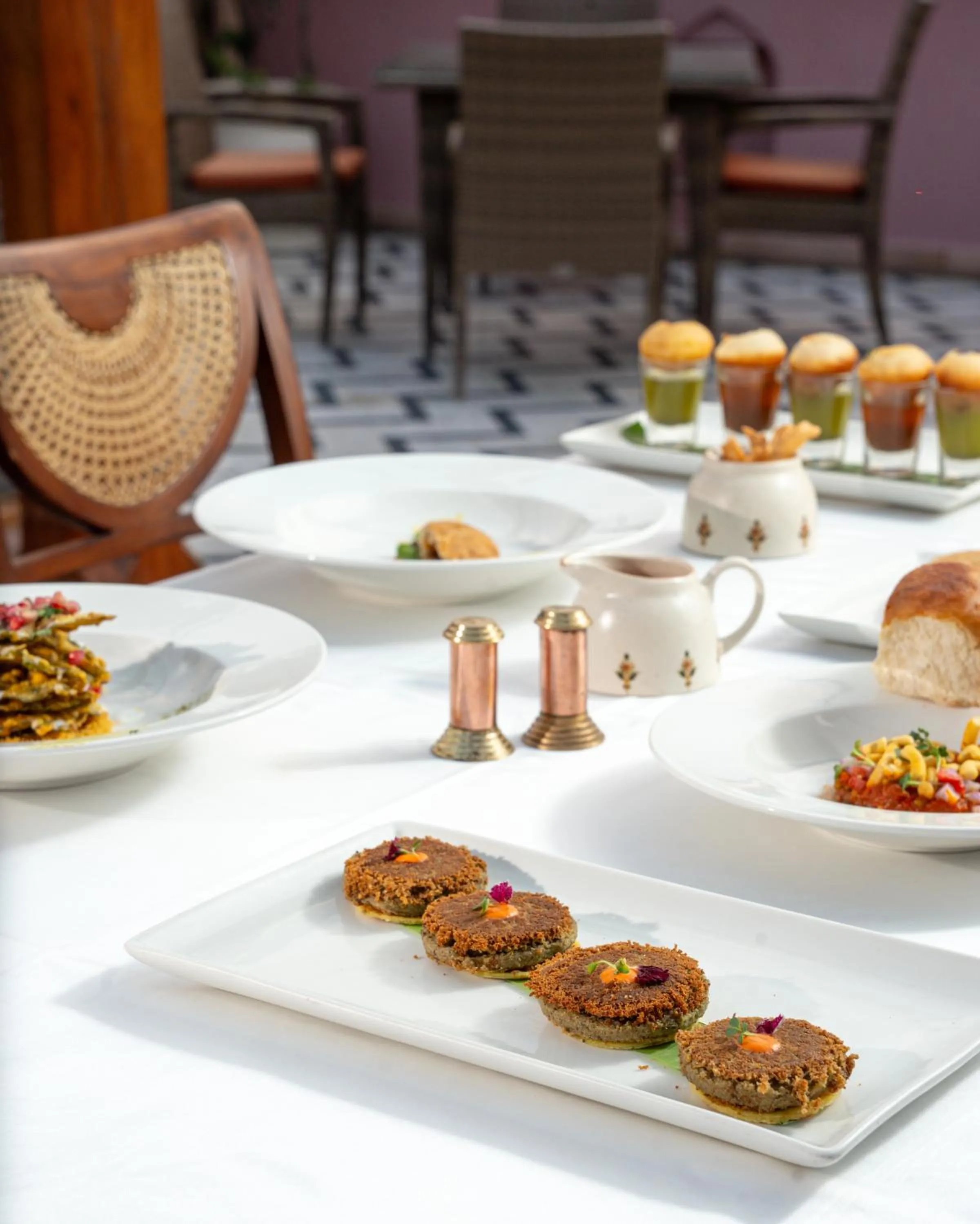 Food in Haveli Dharampura & Golden Haveli- UNESCO awarded Boutique Heritage Hotel