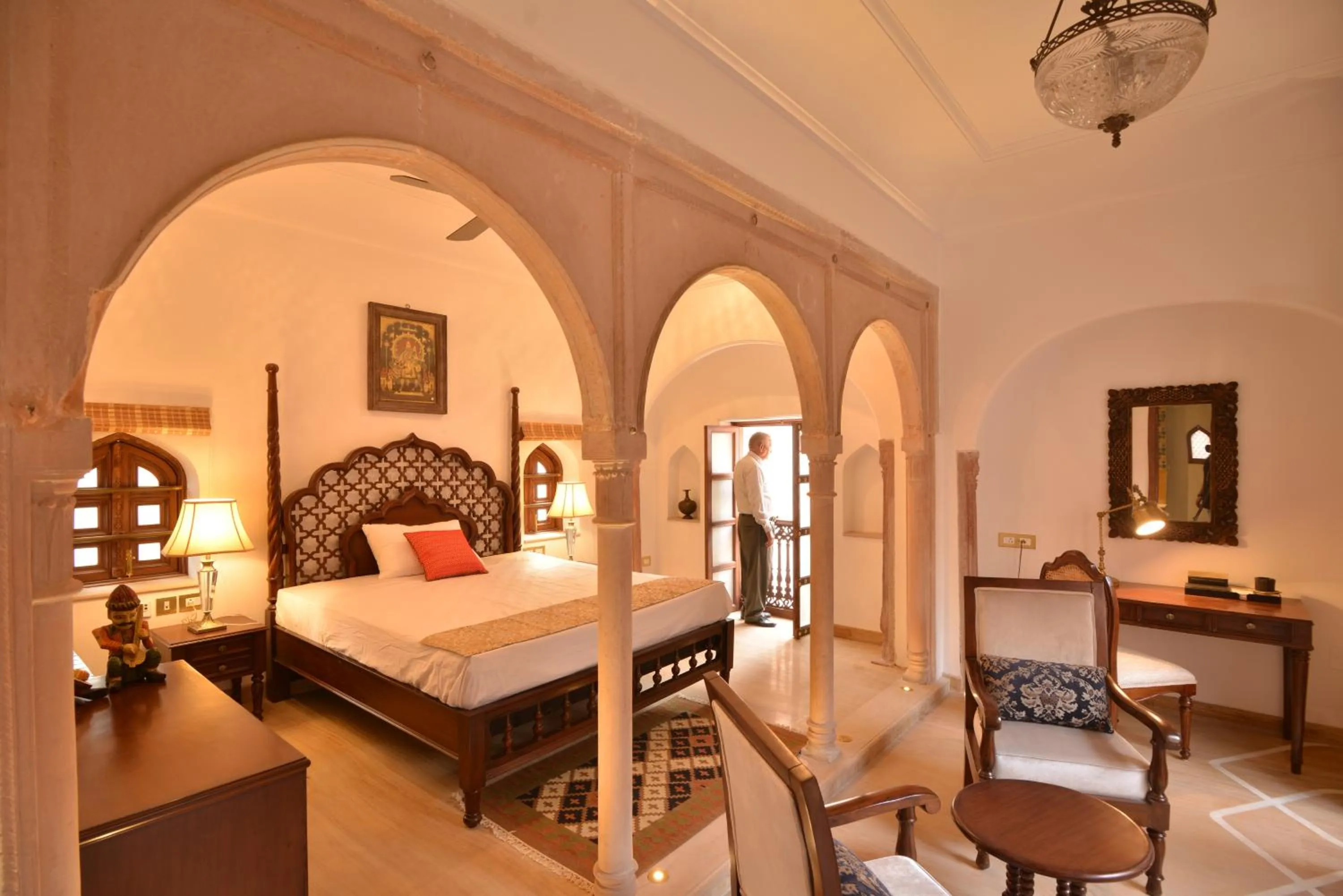 Day, Bed in Haveli Dharampura & Golden Haveli- UNESCO awarded Boutique Heritage Hotel