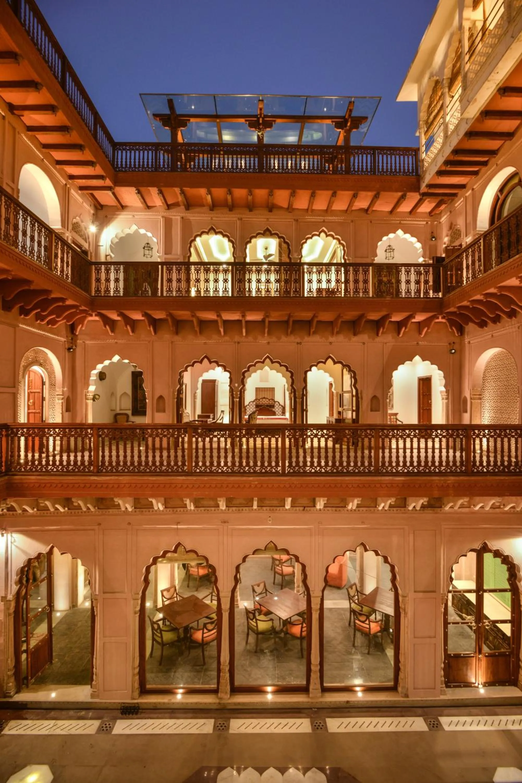 Night in Haveli Dharampura & Golden Haveli- UNESCO awarded Boutique Heritage Hotel