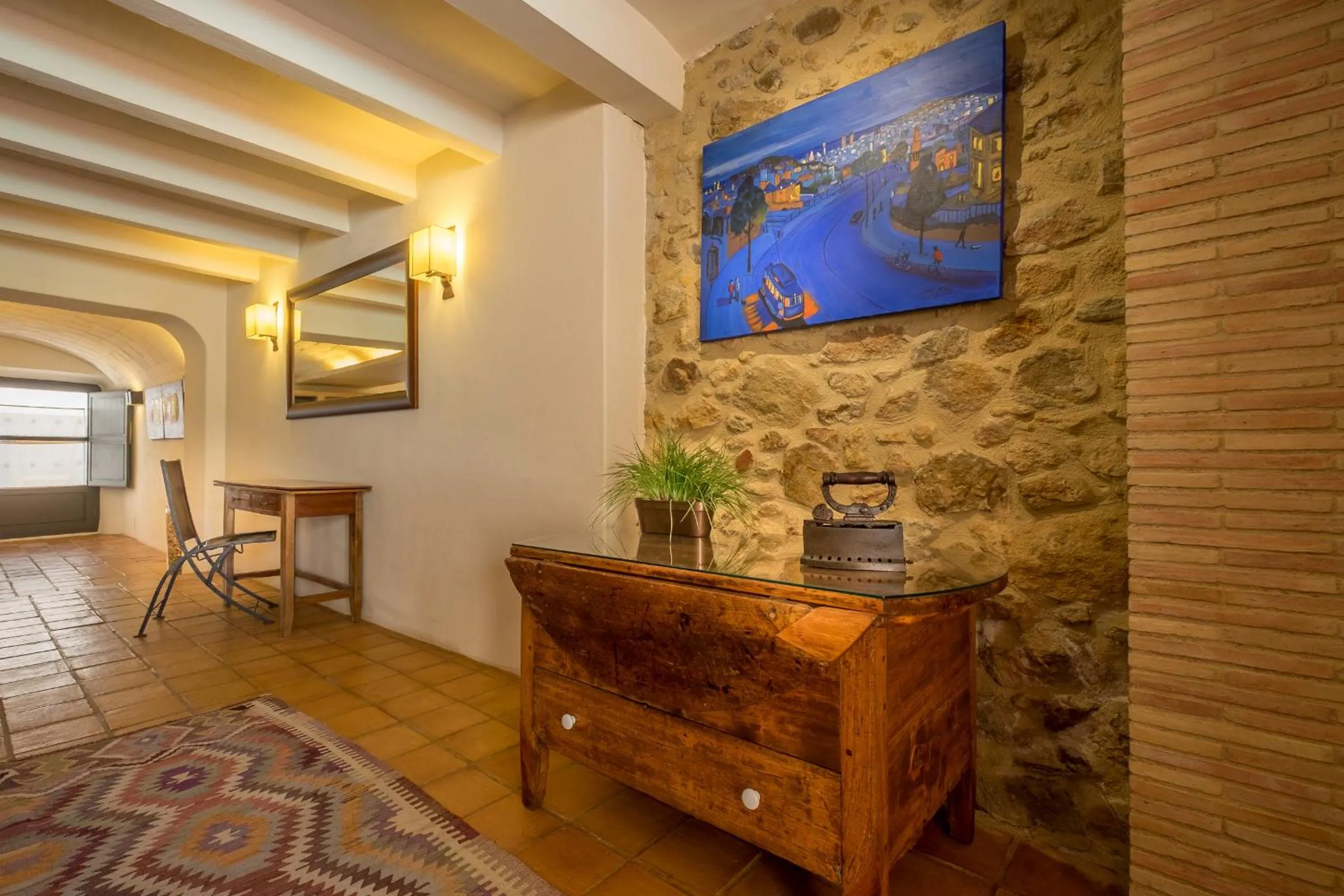 Living room in Can Caranta