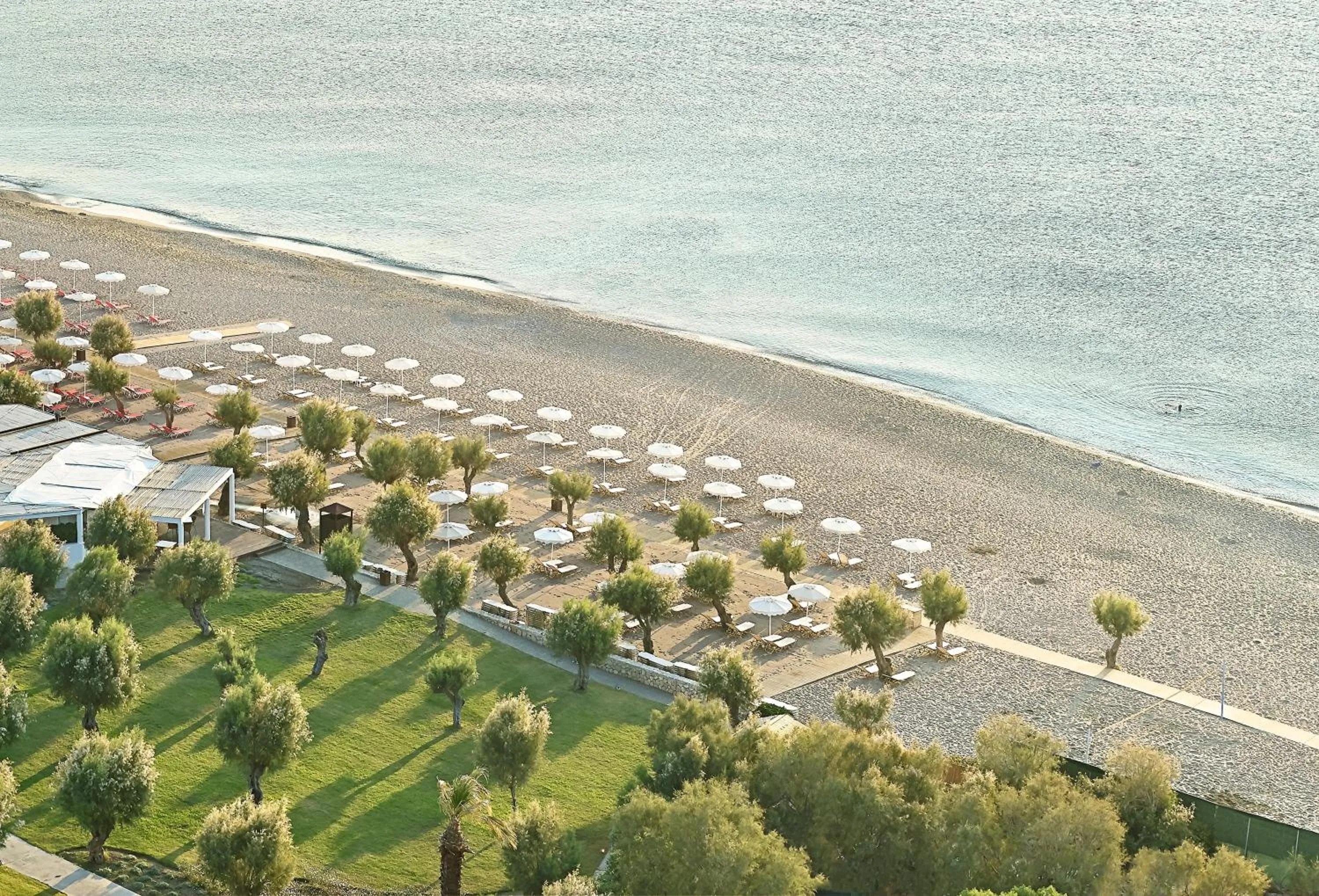 Beach in Grecotel Lux Me Dama Dama