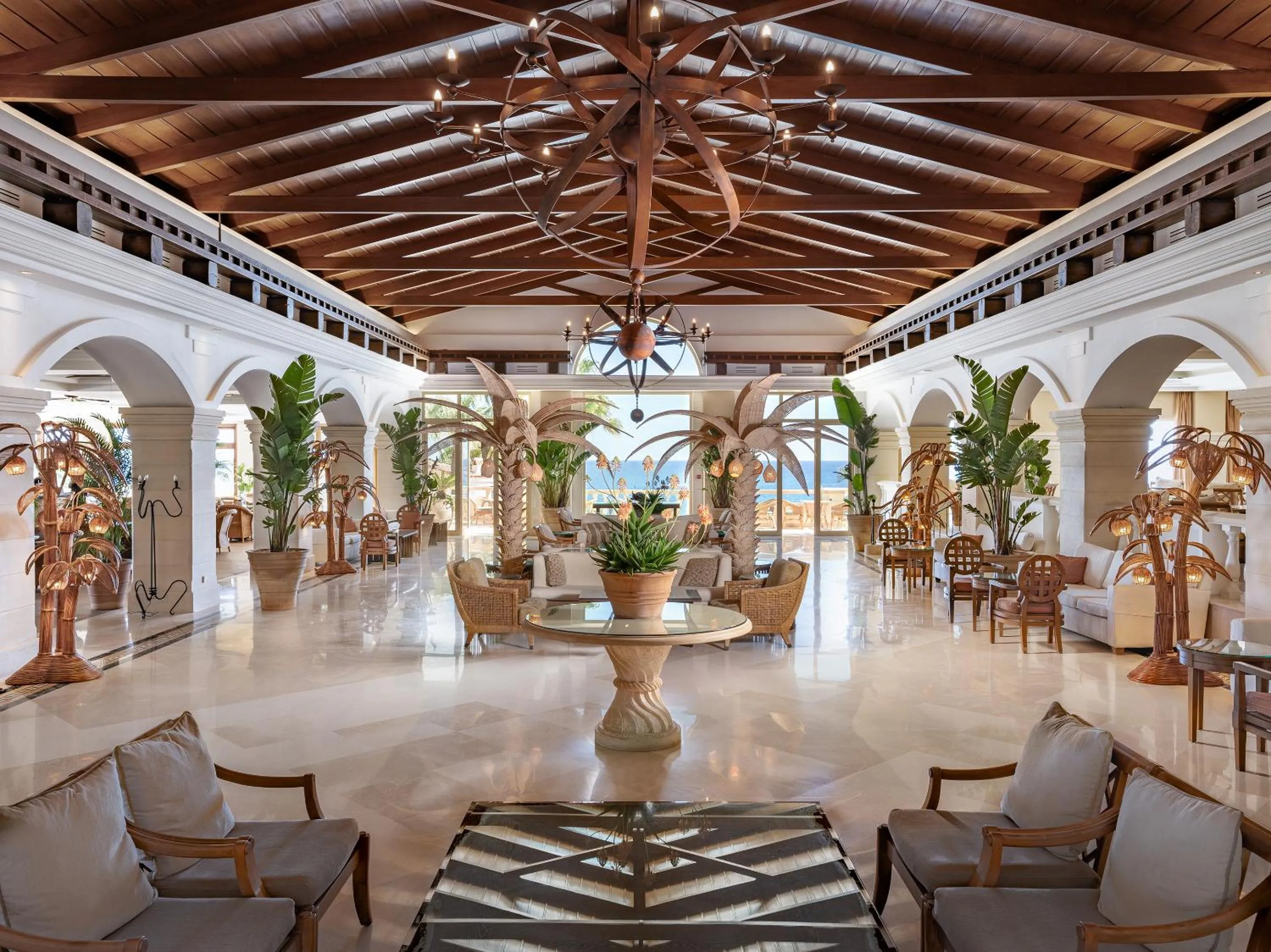 Seating area in Grecotel Marine Palace & Aqua Park