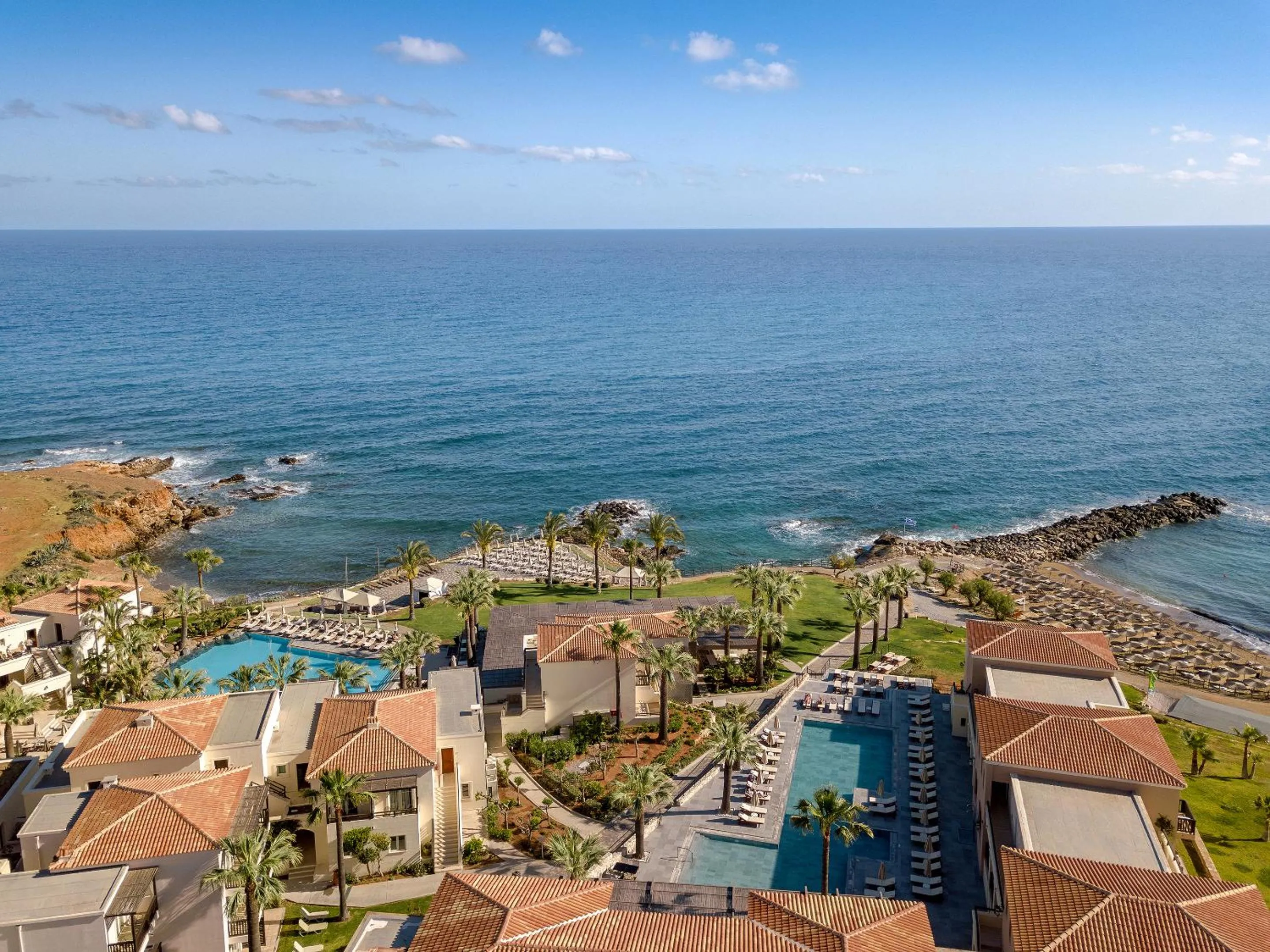 Property building in Grecotel Marine Palace & Aqua Park