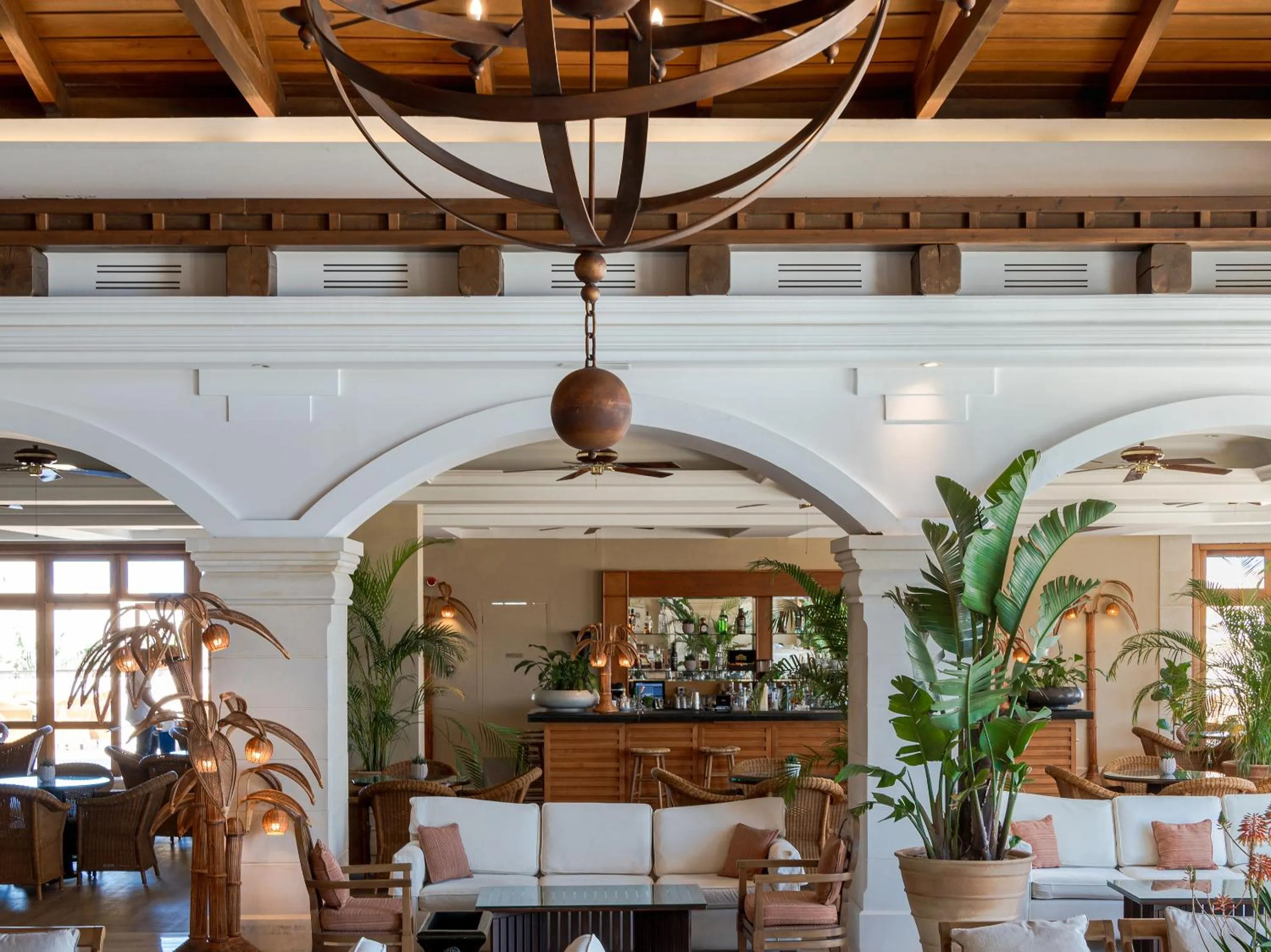 Seating area in Grecotel Marine Palace & Aqua Park