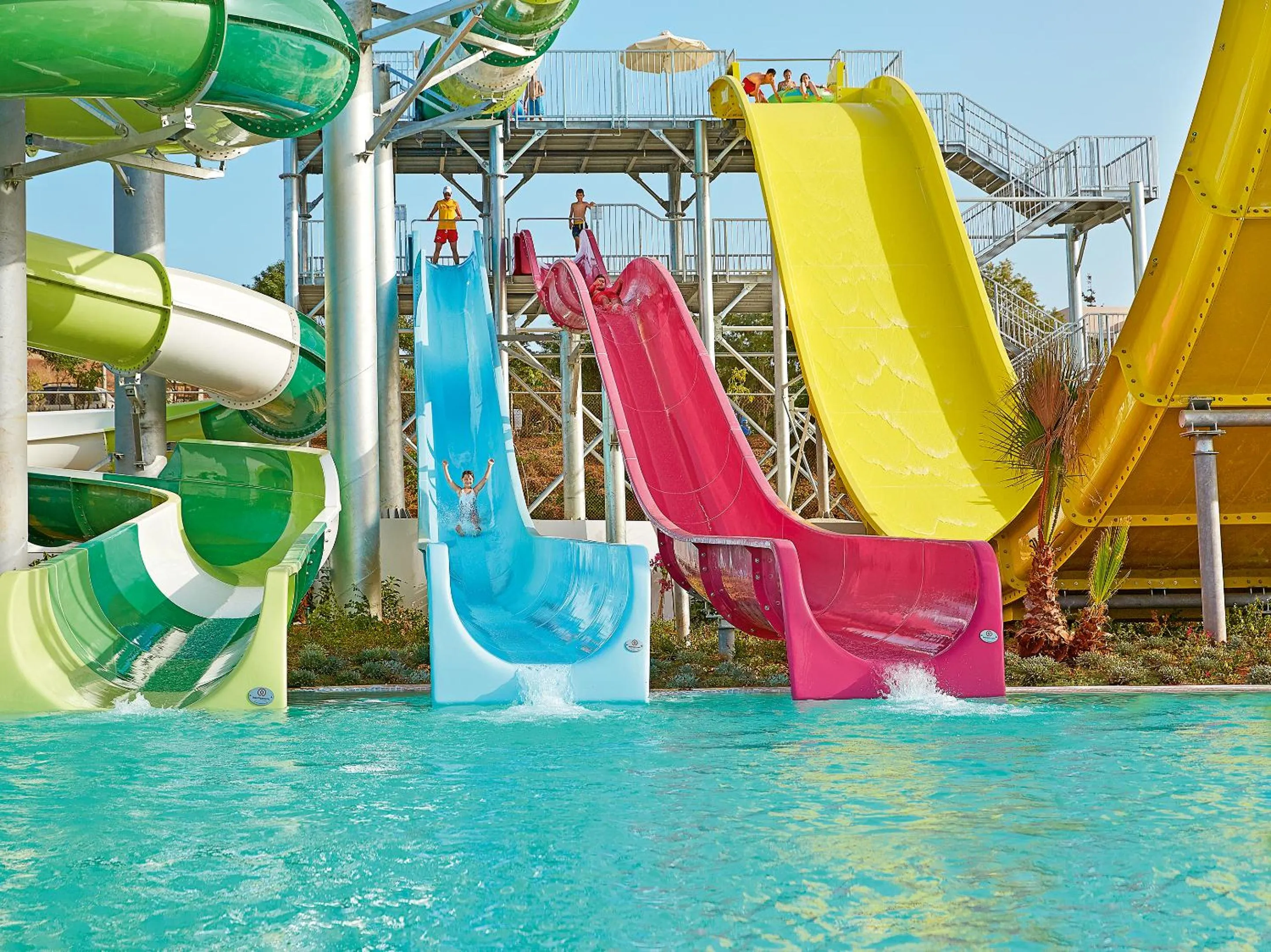 Aqua park in Grecotel Marine Palace & Aqua Park