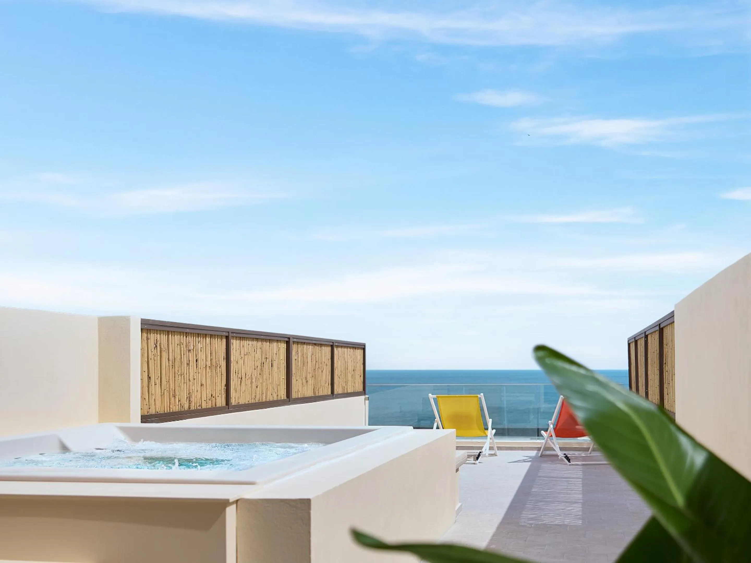 Balcony/Terrace in Grecotel Marine Palace & Aqua Park