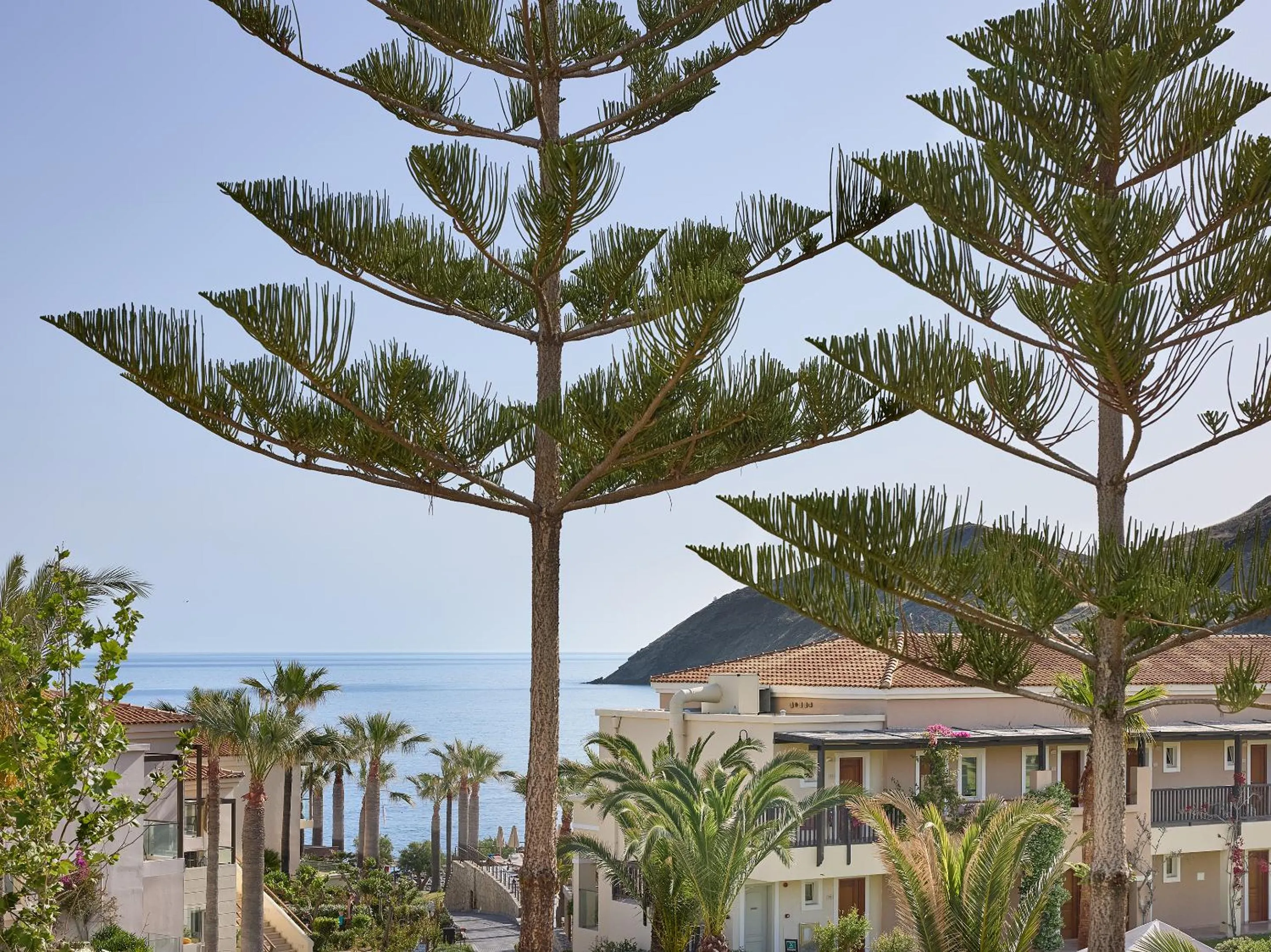 Bird's eye view in Grecotel Marine Palace & Aqua Park