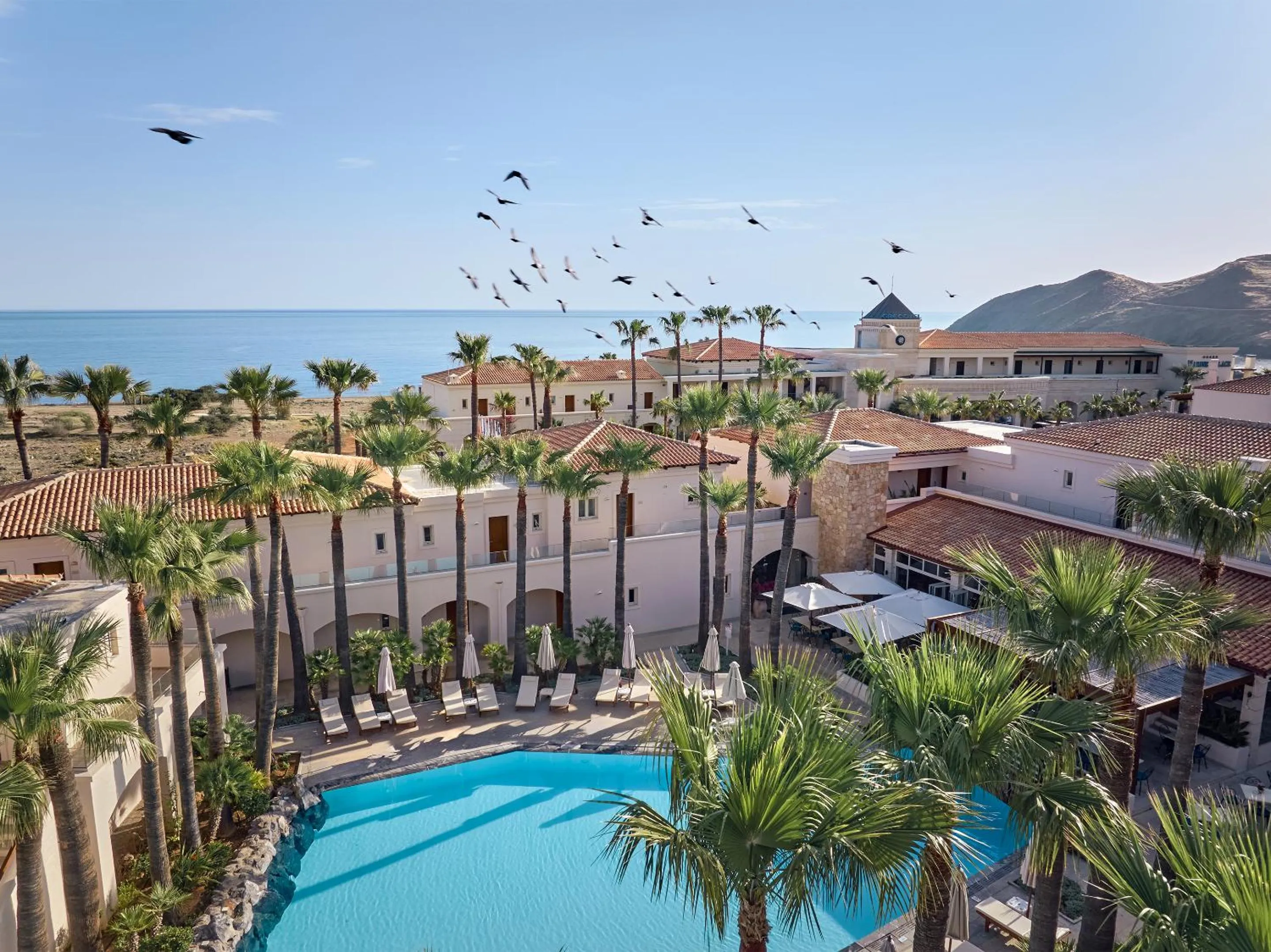 Bird's eye view in Grecotel Marine Palace & Aqua Park