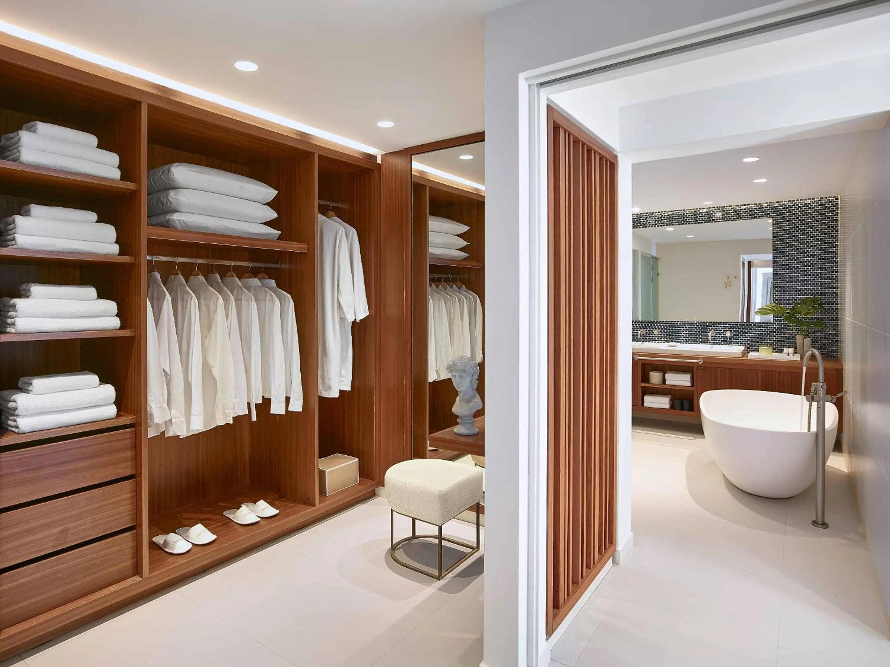 Bathroom in Grecotel LUXME White