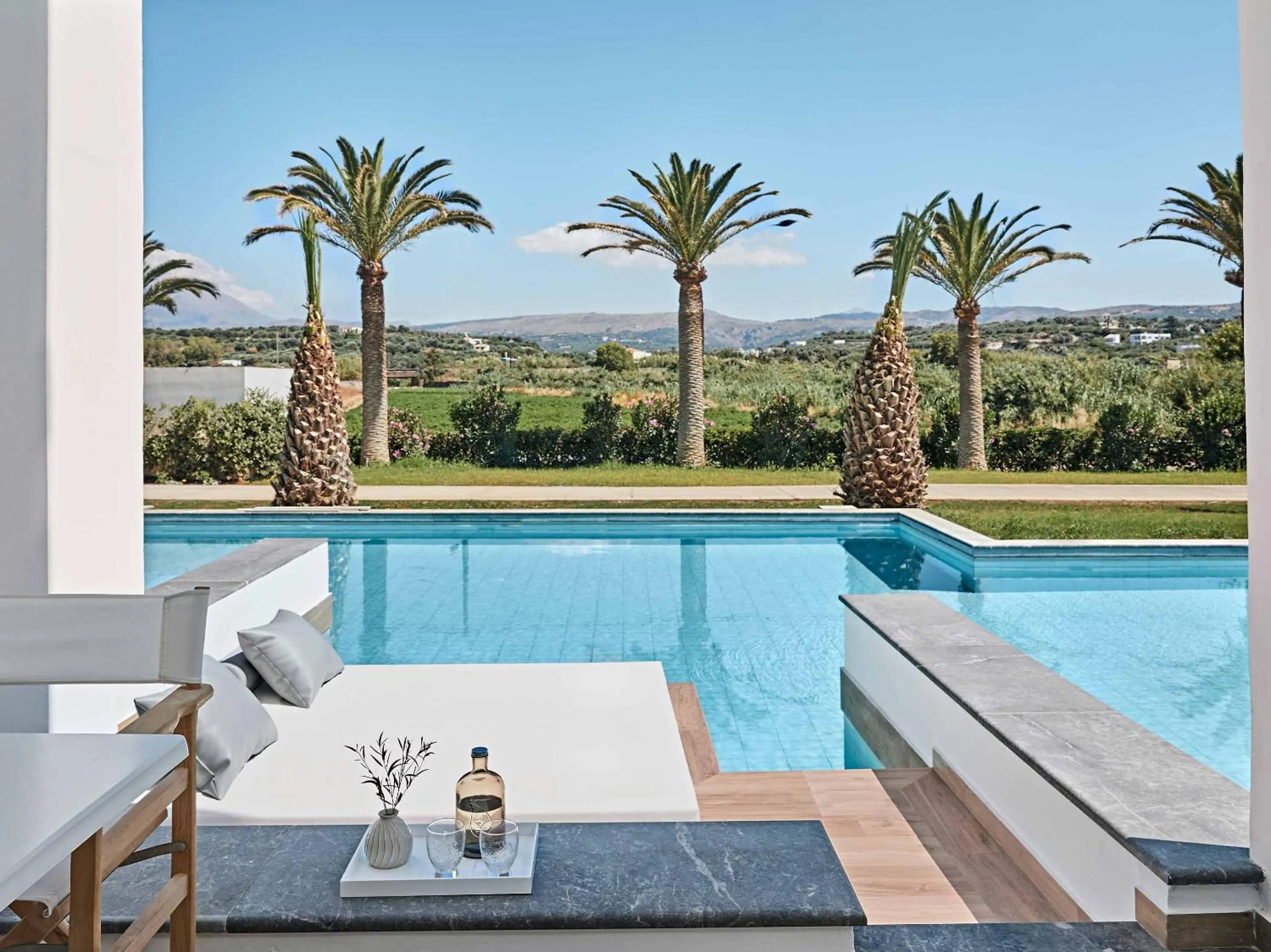 sunbed in Grecotel LUXME White