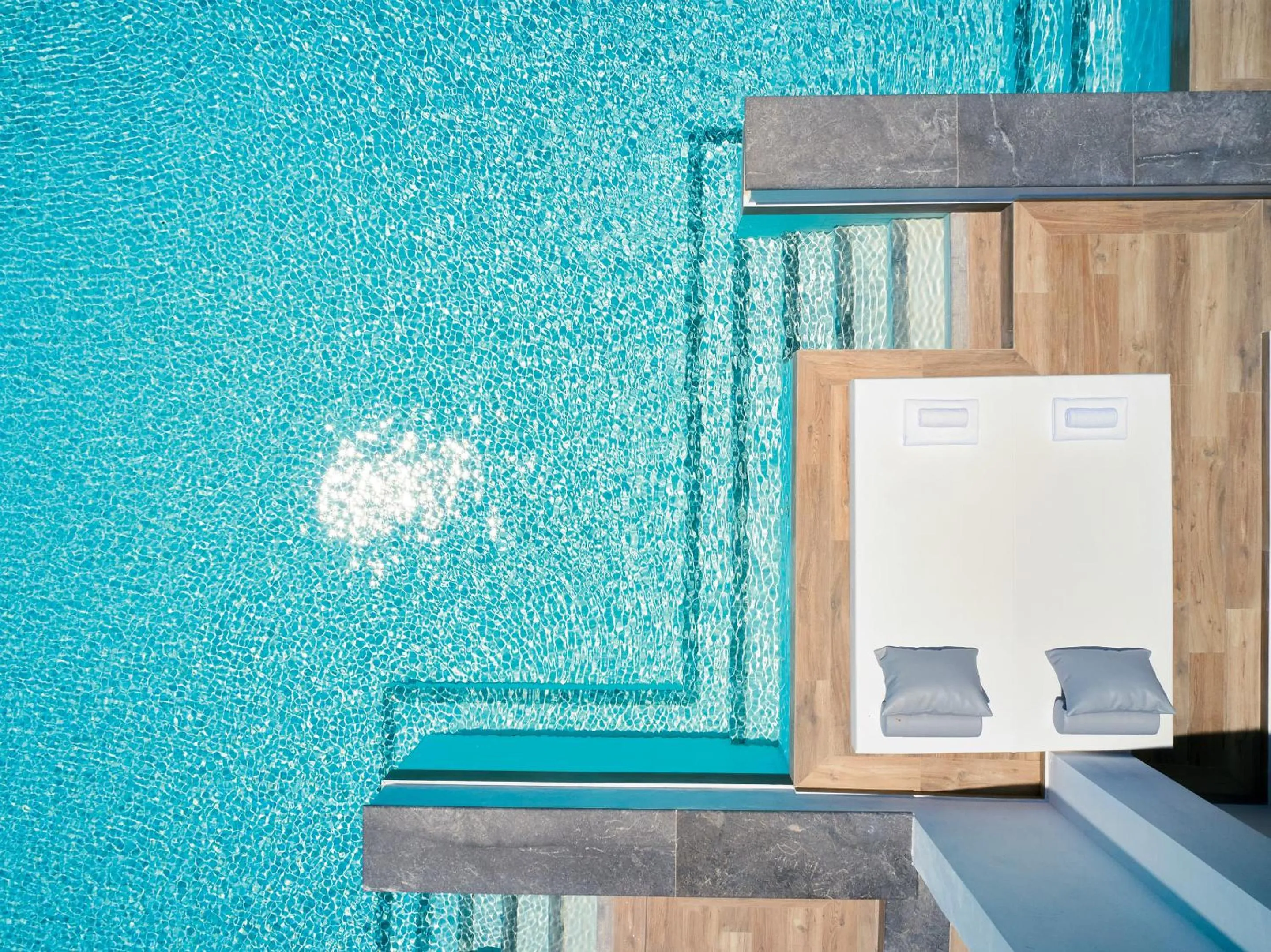 Bird's eye view in Grecotel LUXME White