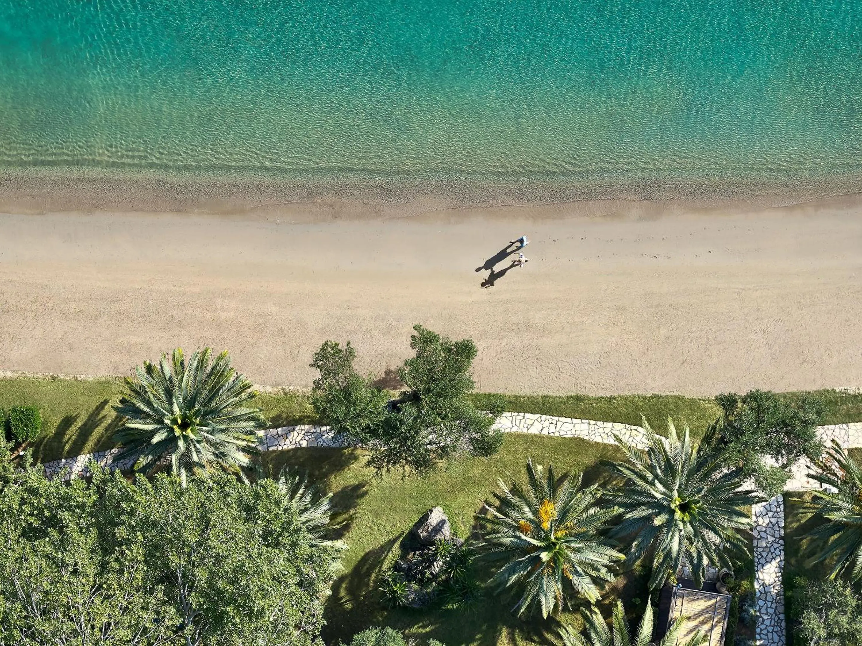 Beach in Grecotel LUXME Daphnila Bay