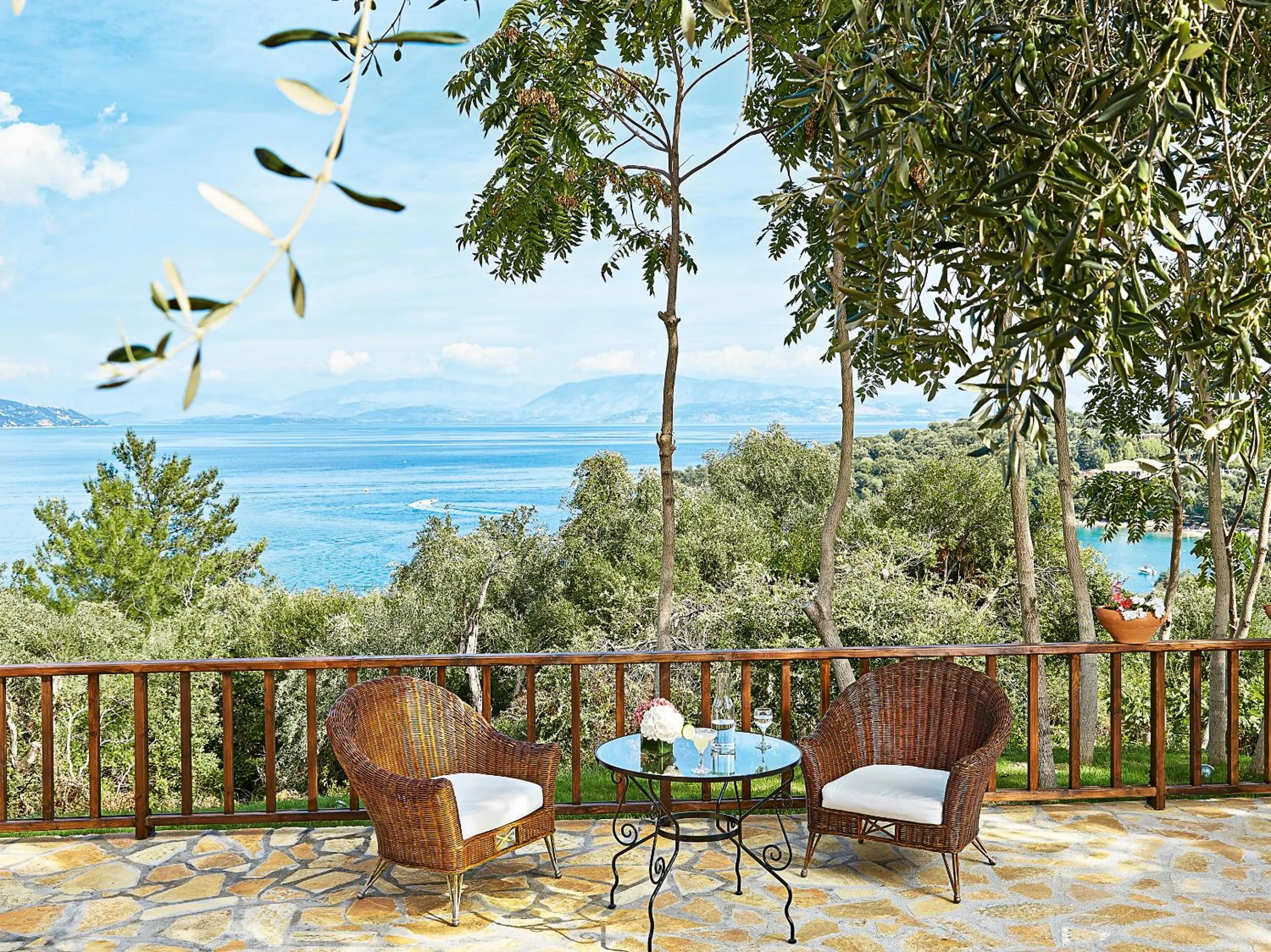 Garden view in Grecotel LUXME Daphnila Bay