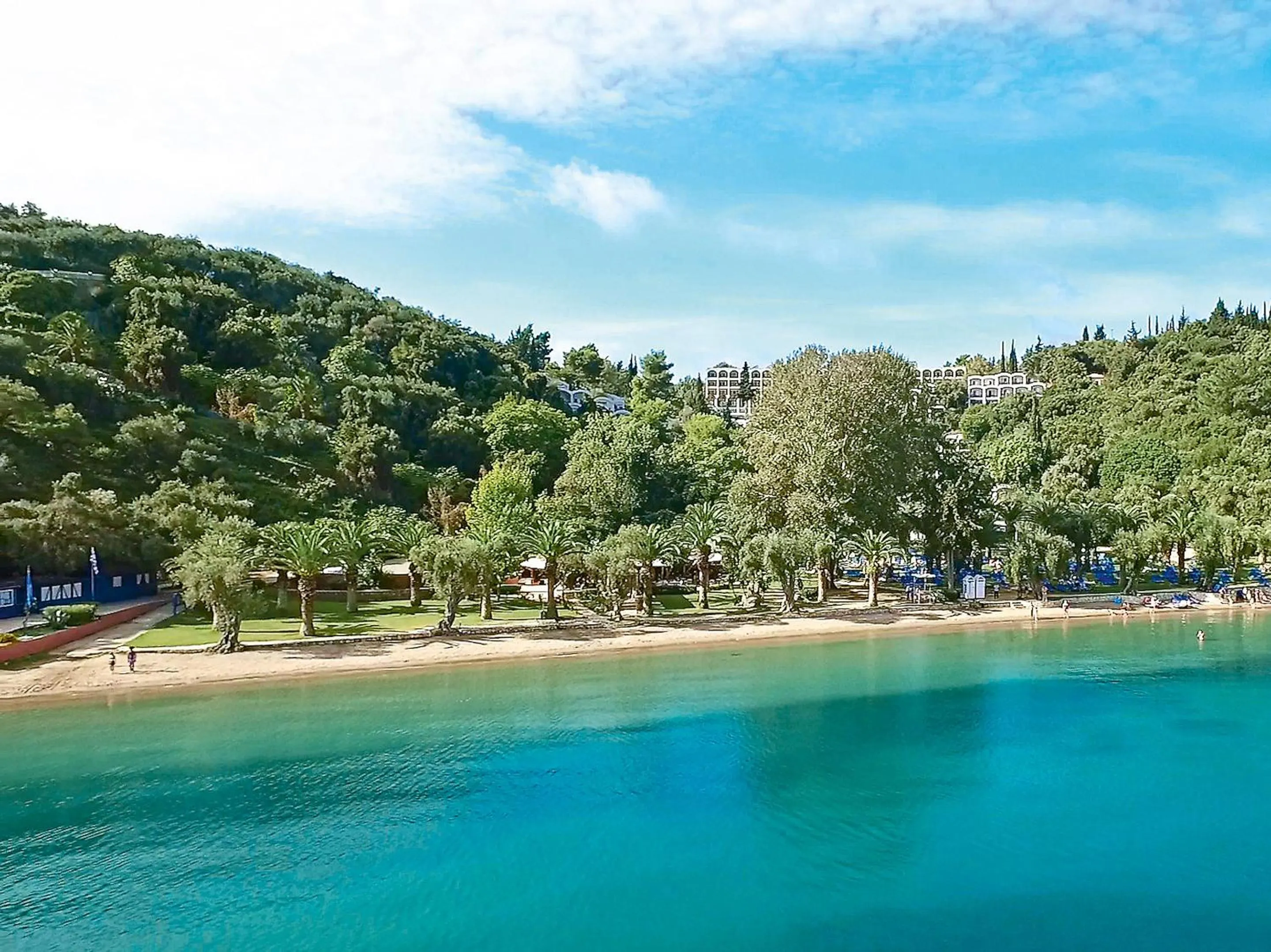 Beach in Grecotel LUXME Daphnila Bay