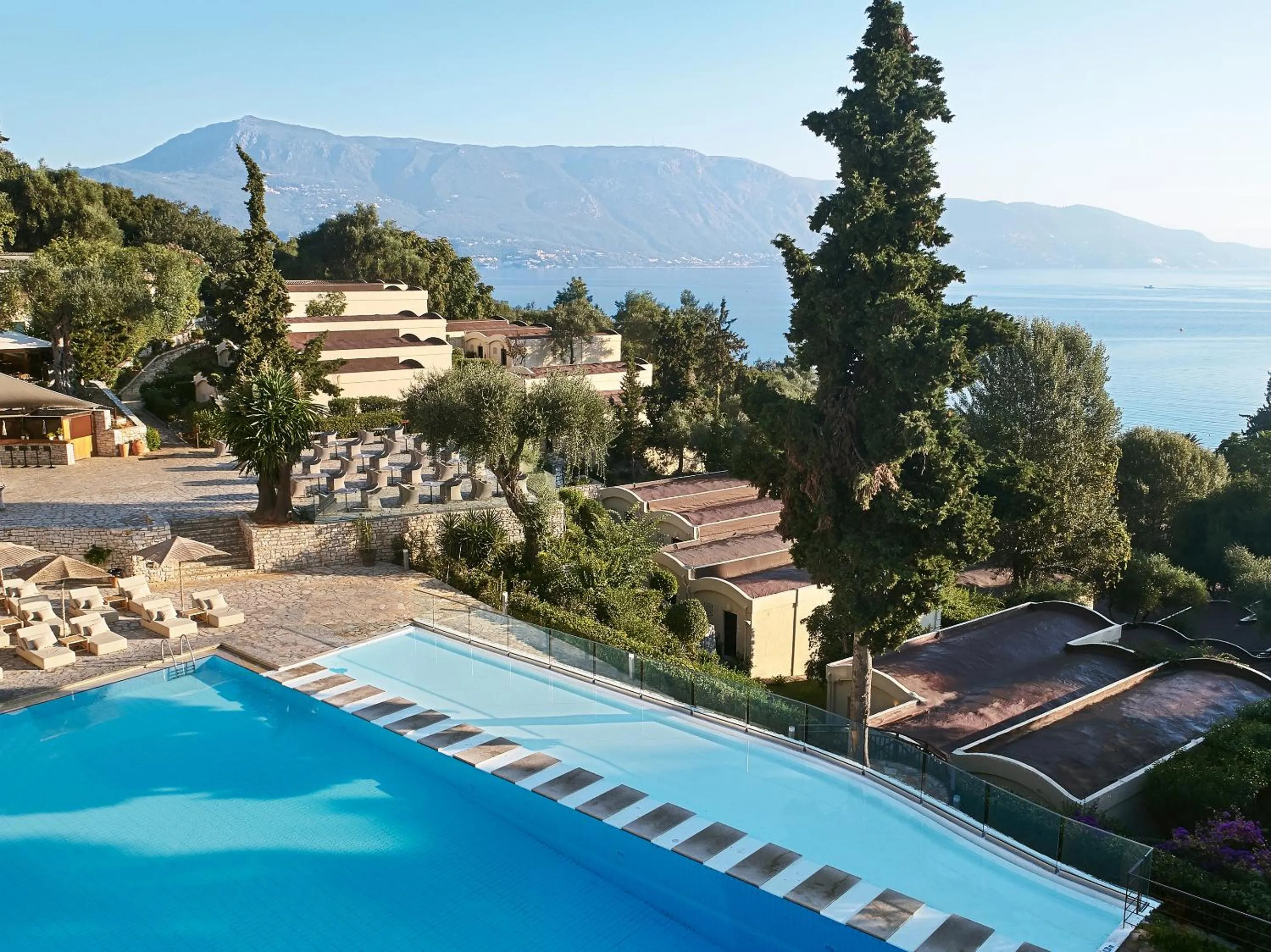 Sea view in Grecotel LUXME Daphnila Bay