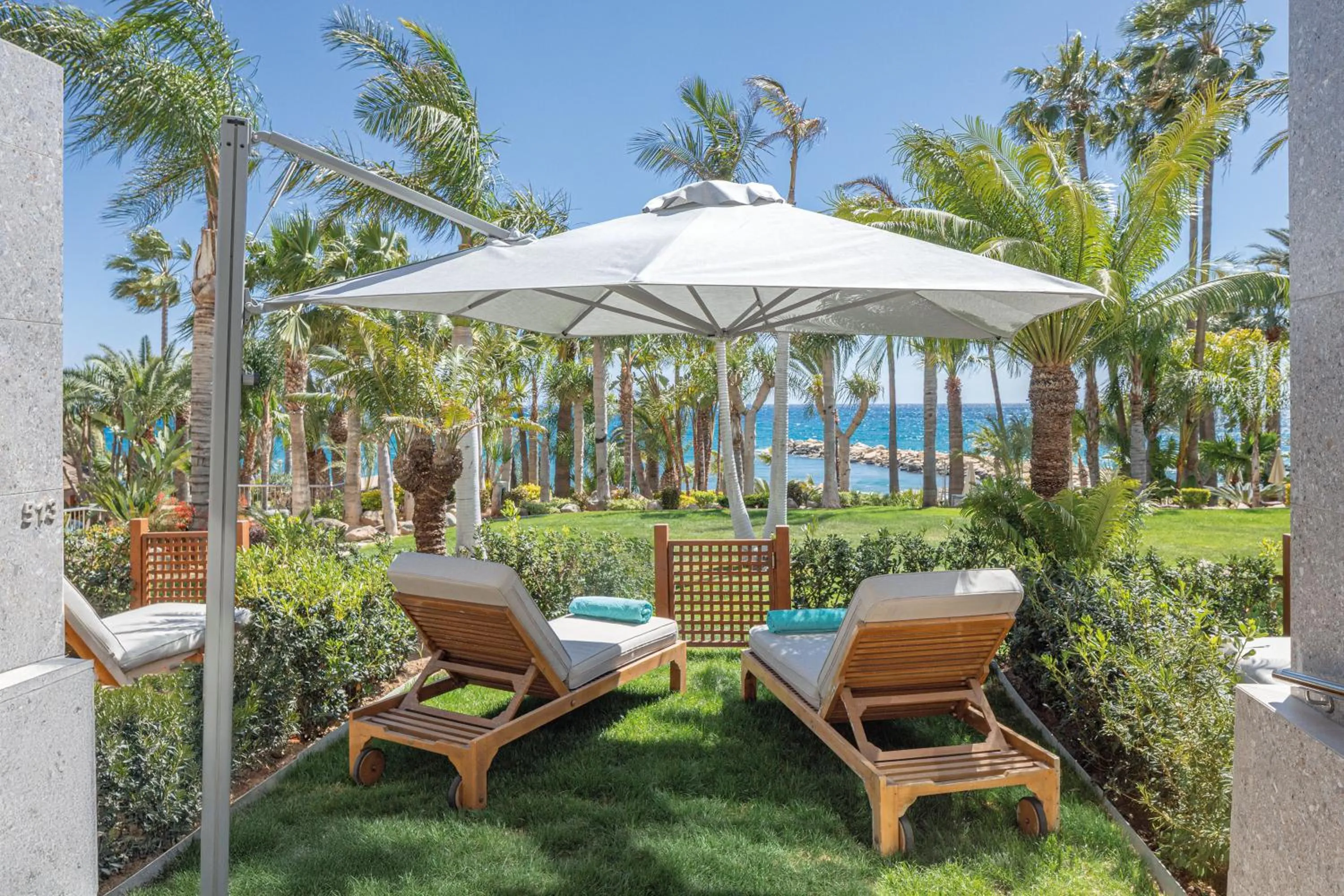 Garden in Amathus Beach Hotel Limassol