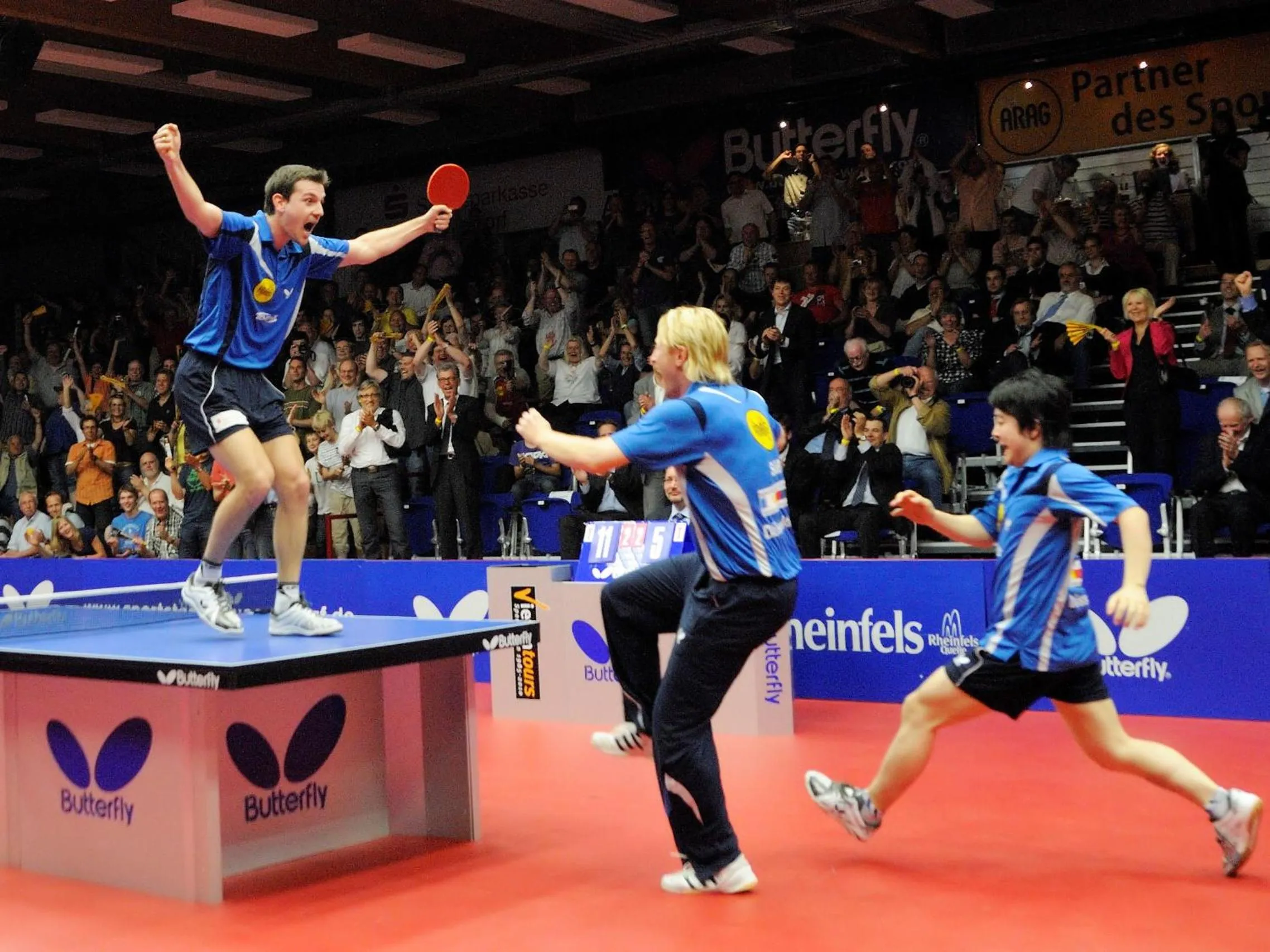 Table tennis in Sporthotel Borussia Düsseldorf