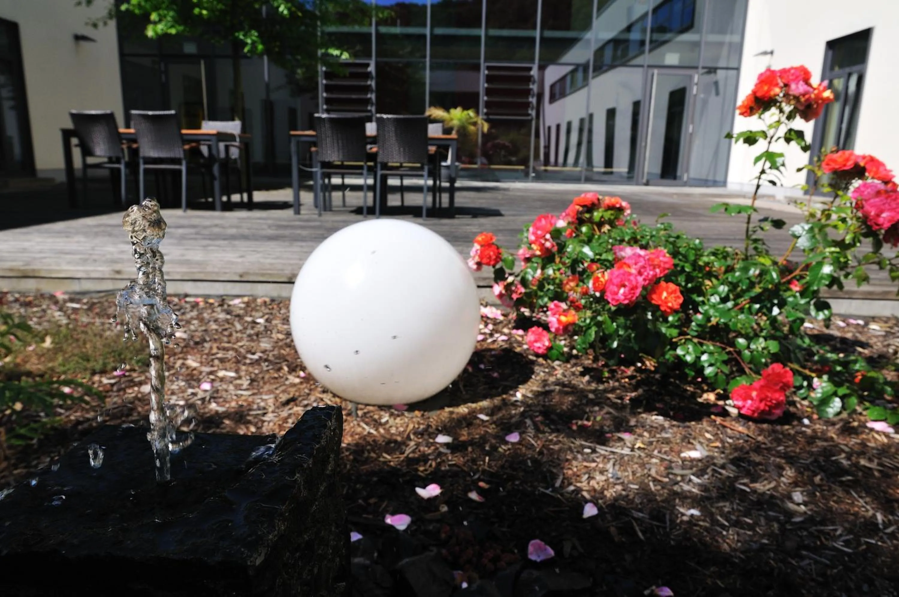 Patio in Sporthotel Borussia Düsseldorf