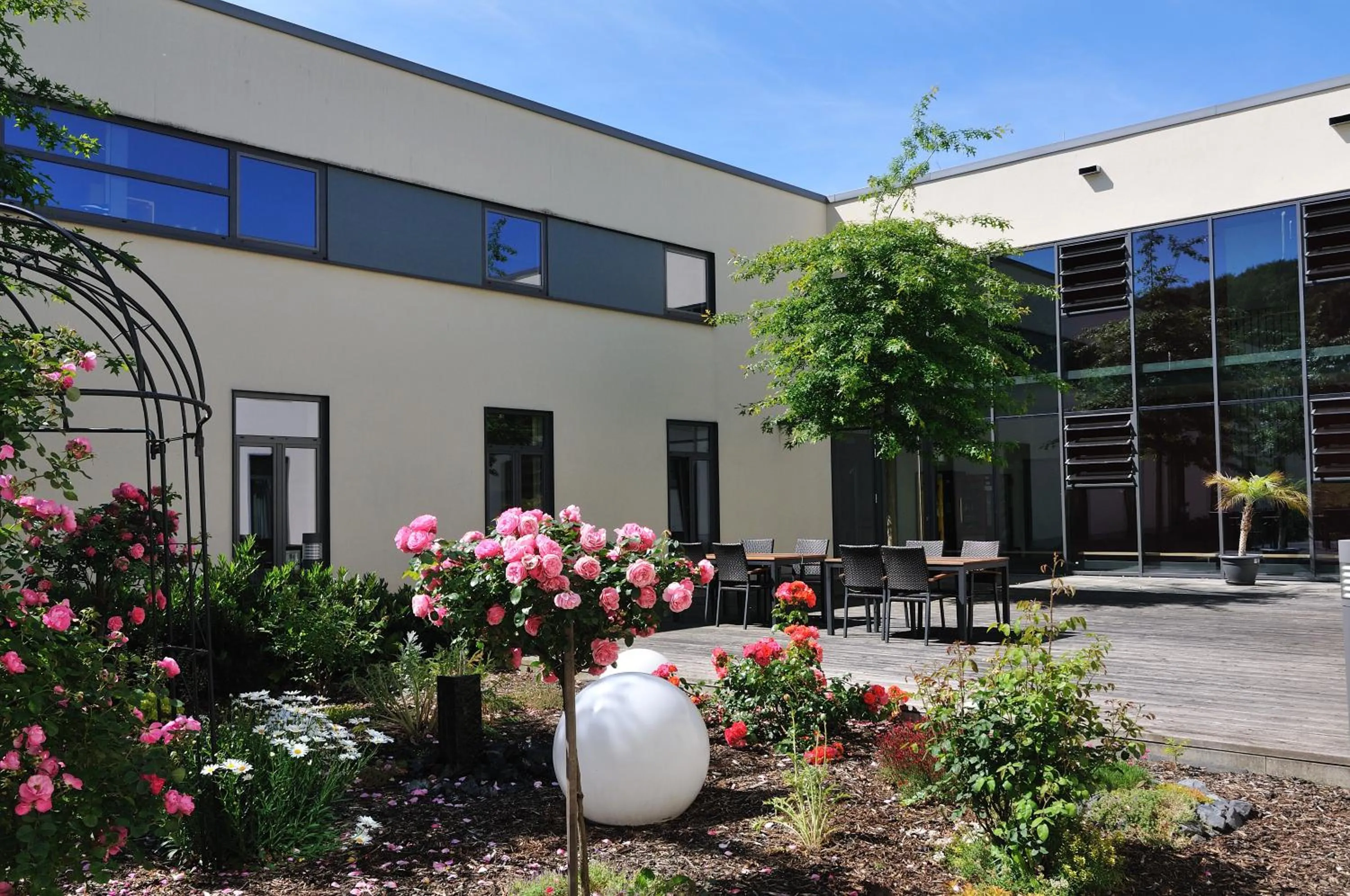 Patio in Sporthotel Borussia Düsseldorf