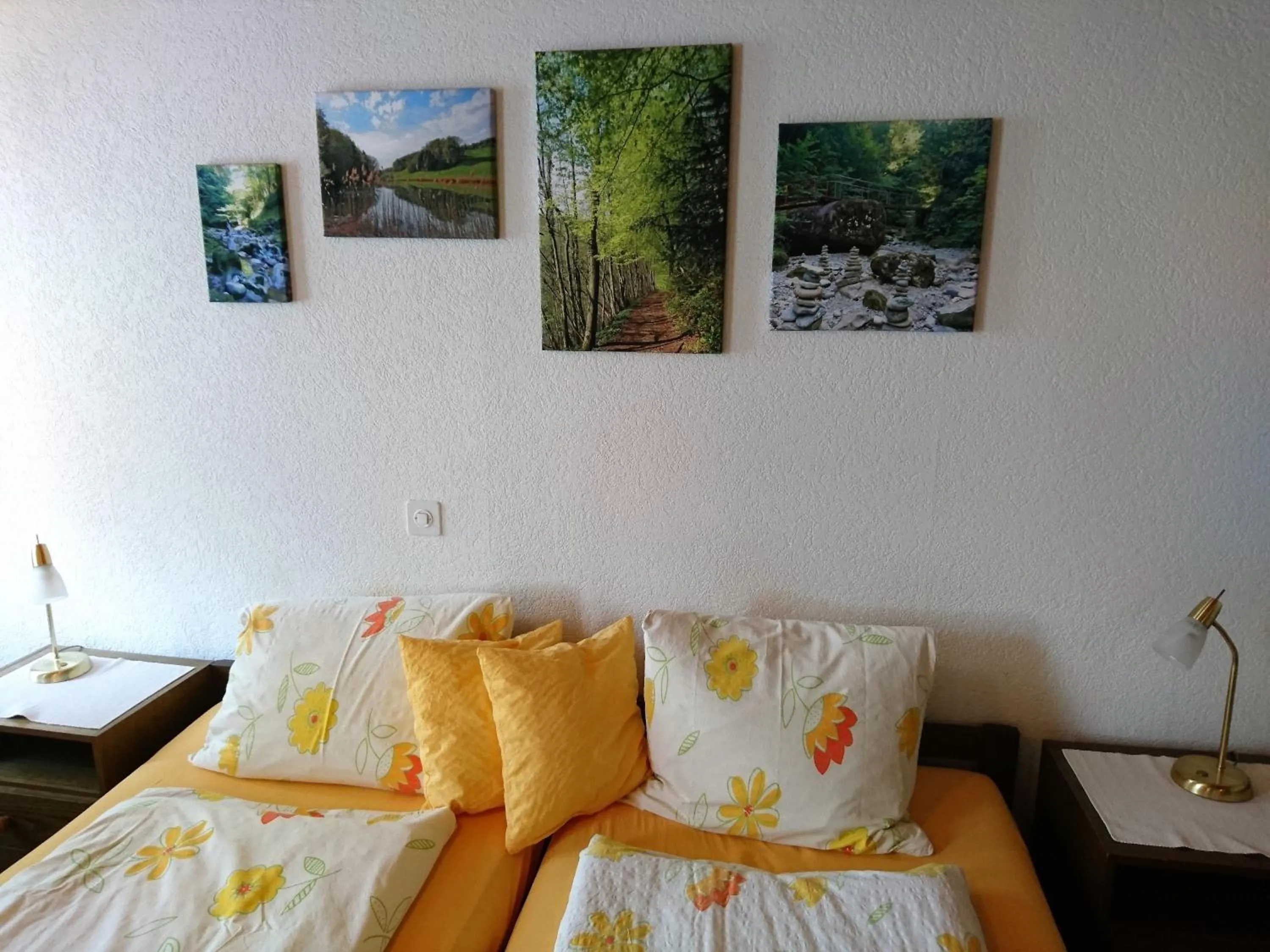 Photo of the whole room, Bed in Gasthaus zum Ochsen