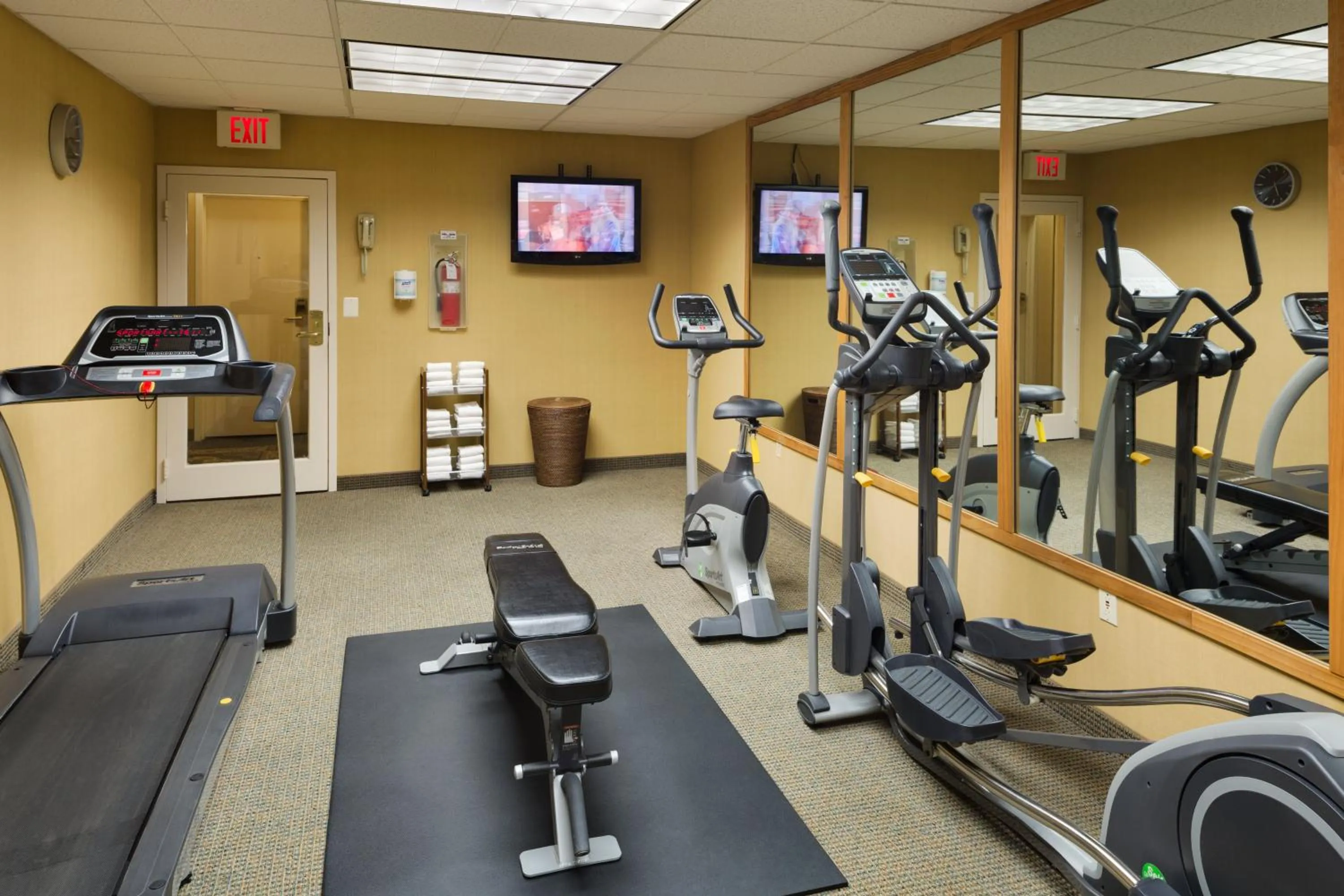 Fitness centre/facilities in Holiday Inn Express Southington by IHG