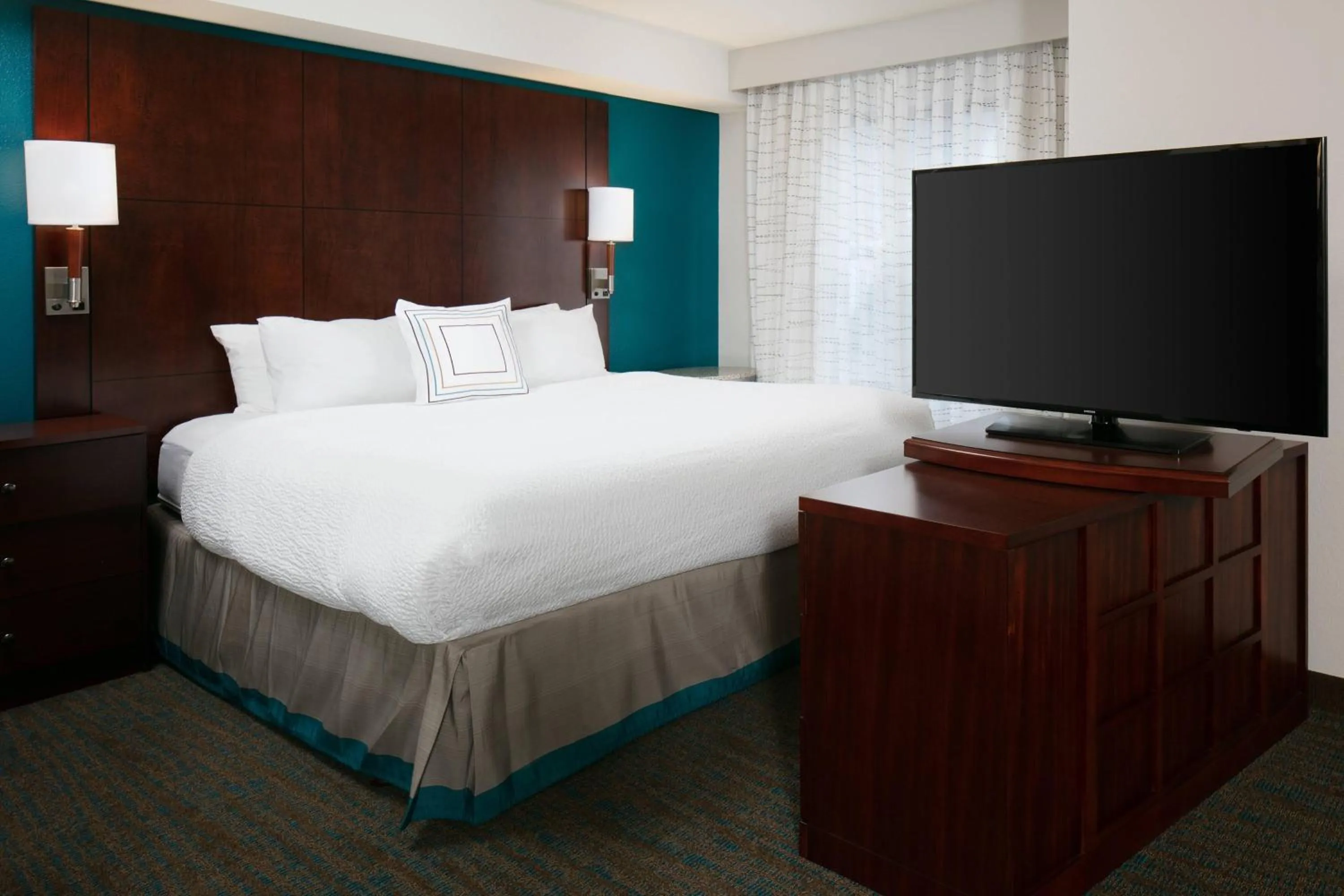 Bedroom, Bed in Residence Inn by Marriott Lincoln South