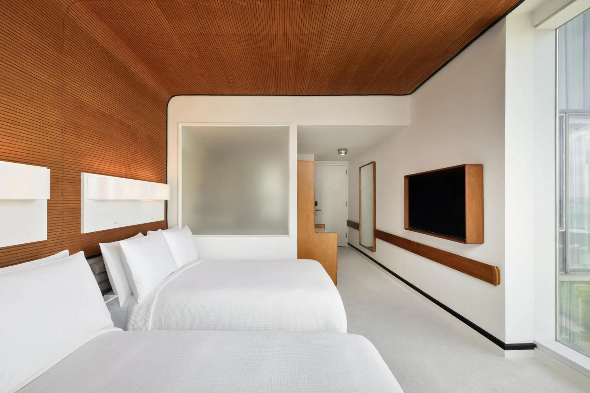 Bedroom, Bed in The Standard, High Line New York