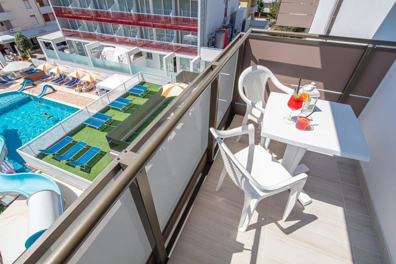 Balcony/Terrace in Hotel Alexander