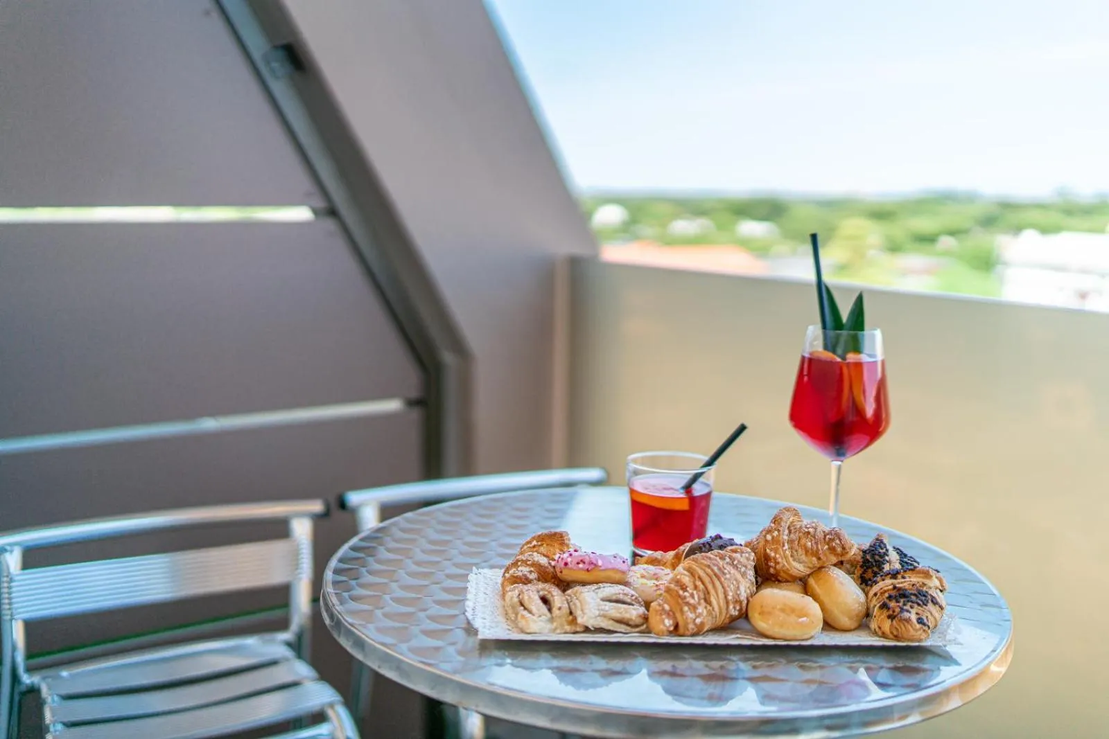 Balcony/Terrace in Hotel Alexander