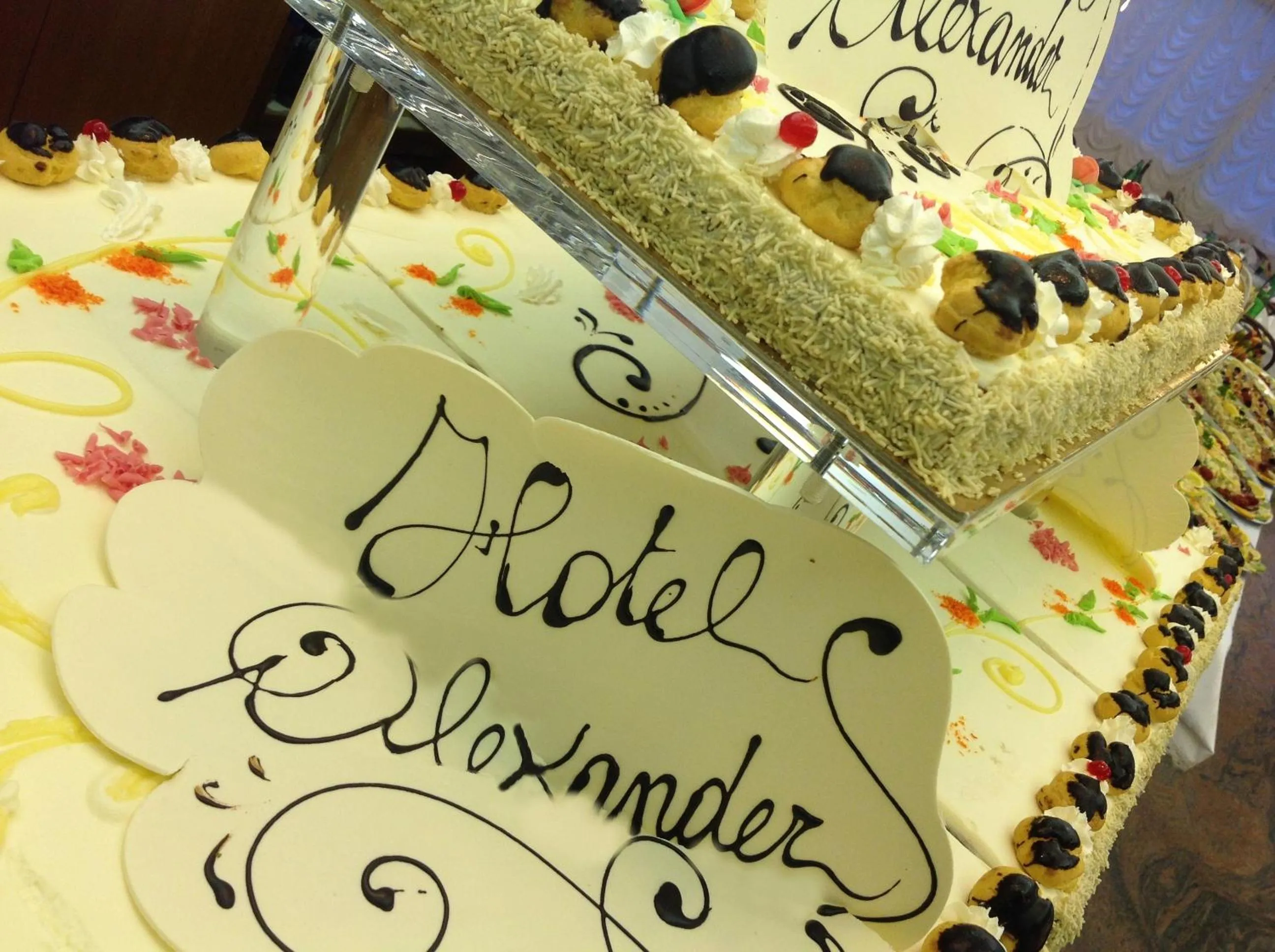 Food close-up in Hotel Alexander