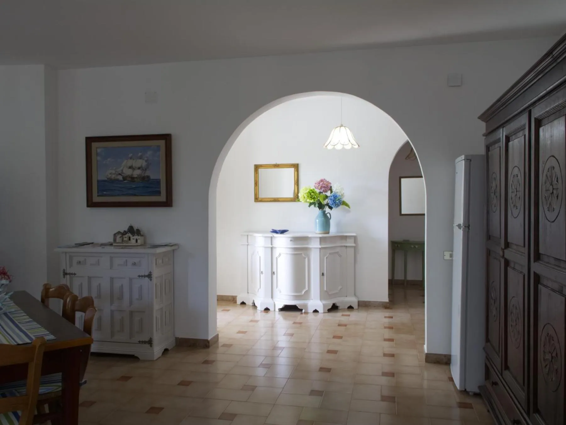 Dining area in Villa Elvira B&B